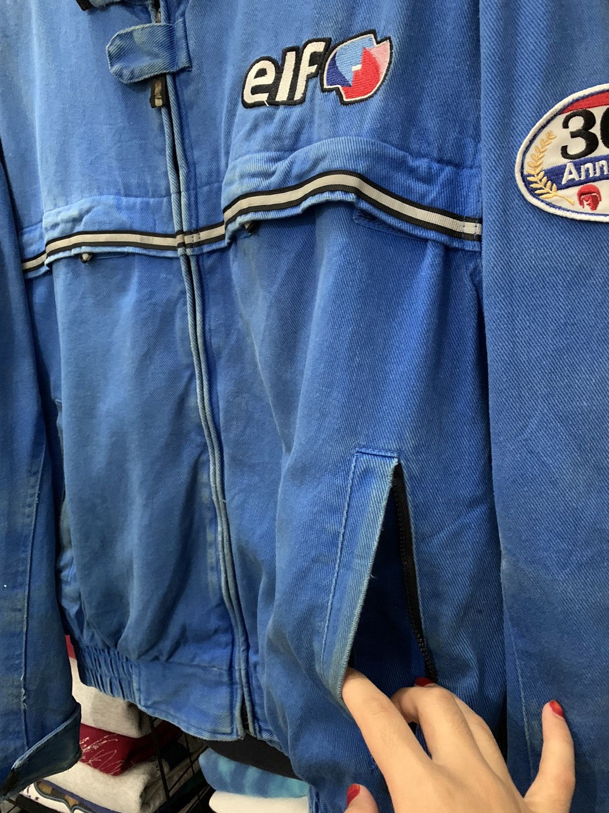 Vintage VINTAGE ELF RACING JACKET EMBROIDERY BIG LOGO Size US M / EU 48-50 / 2 - 7 Thumbnail