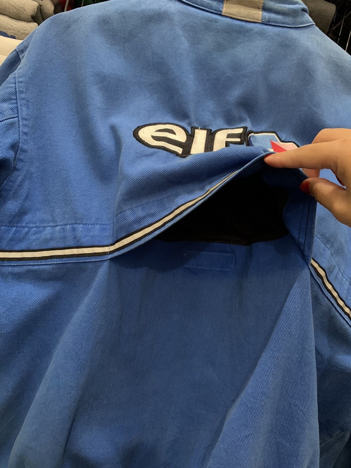 Vintage VINTAGE ELF RACING JACKET EMBROIDERY BIG LOGO Size US M / EU 48-50 / 2 - 8 Thumbnail
