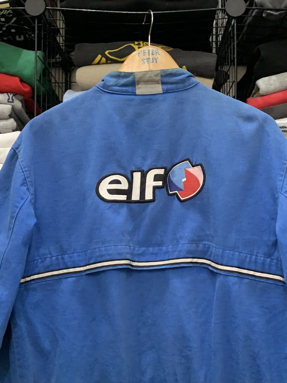 Vintage VINTAGE ELF RACING JACKET EMBROIDERY BIG LOGO Size US M / EU 48-50 / 2 - 4 Thumbnail