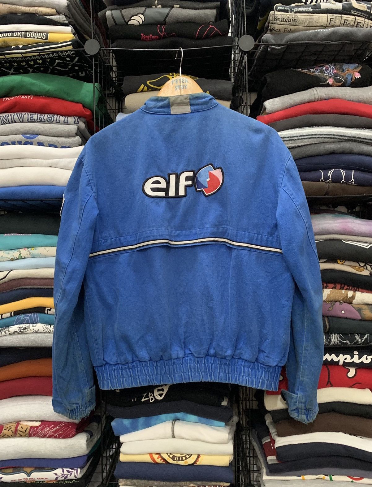Vintage VINTAGE ELF RACING JACKET EMBROIDERY BIG LOGO Size US M / EU 48-50 / 2 - 2 Thumbnail