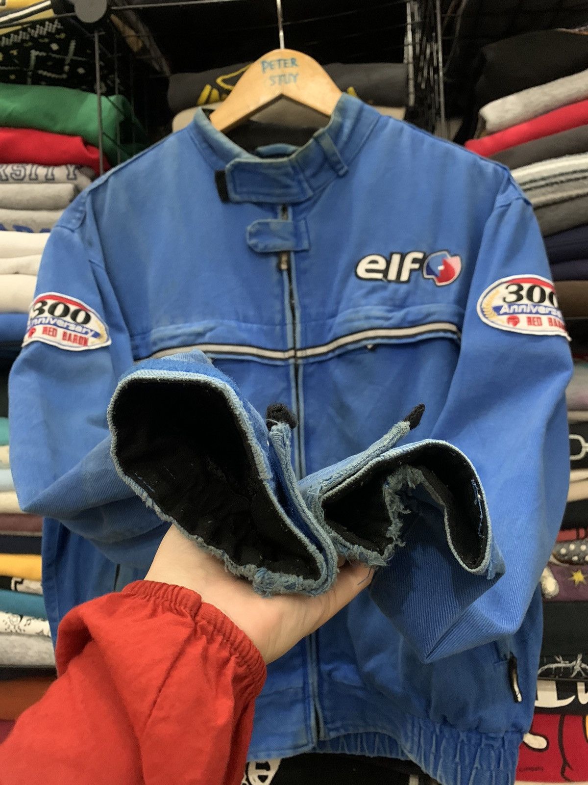 Vintage VINTAGE ELF RACING JACKET EMBROIDERY BIG LOGO Size US M / EU 48-50 / 2 - 9 Thumbnail