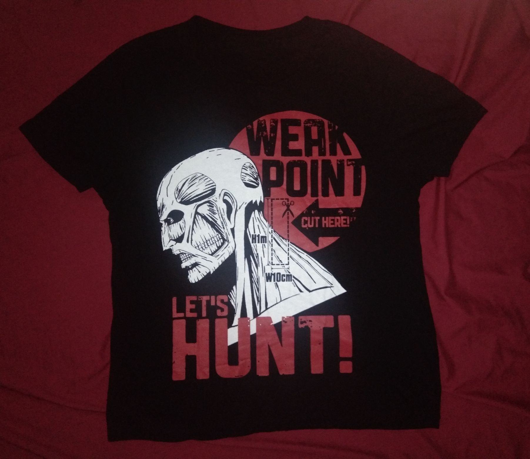 Cartoon Network Attack On Titan tshirt anime movie japan Shingeki no Kyojin Size US M / EU 48-50 / 2 - 2 Thumbnail