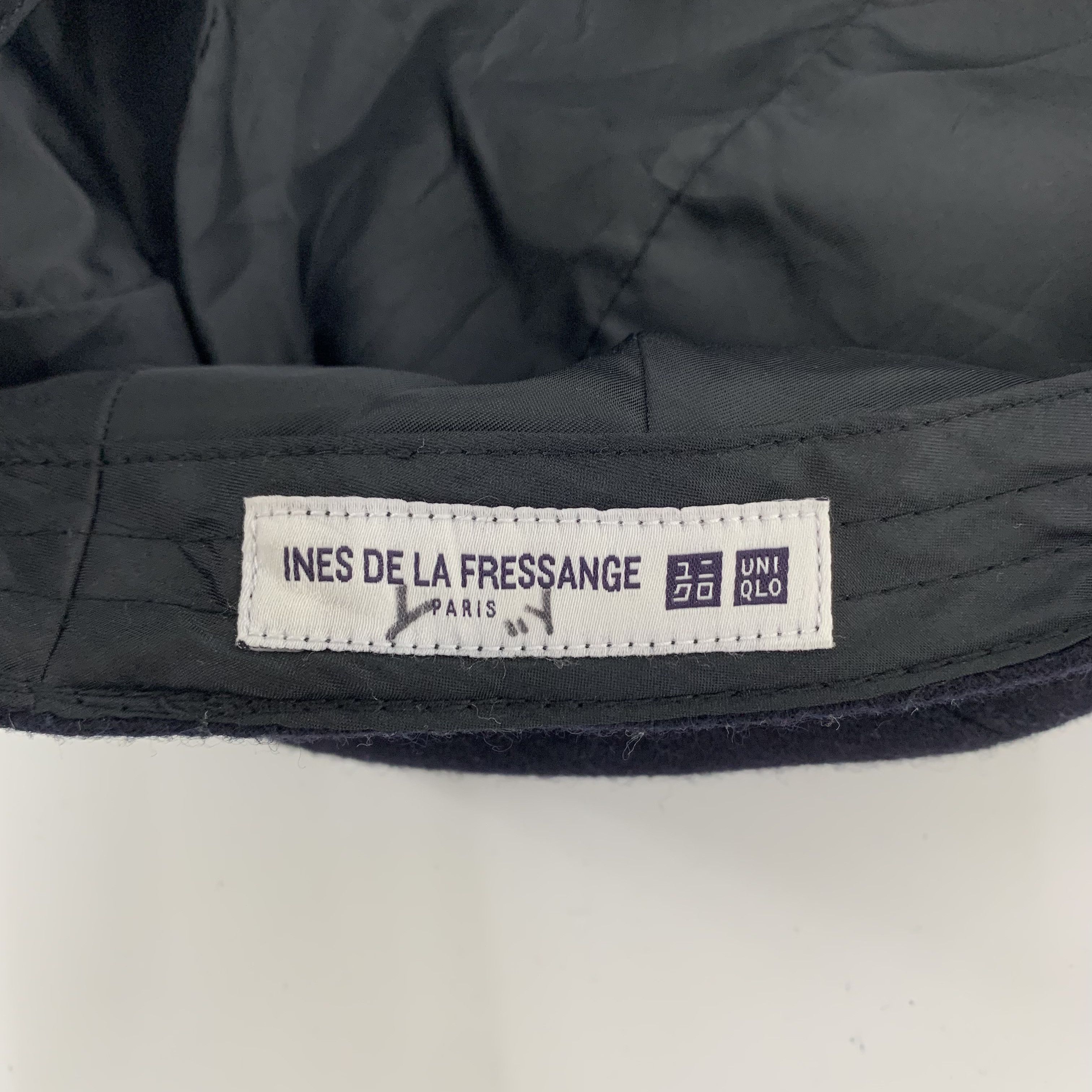 Japanese Brand INES DE LA FRESSANGE x Uniqlo Newsboy Cap Size ONE SIZE - 7 Thumbnail