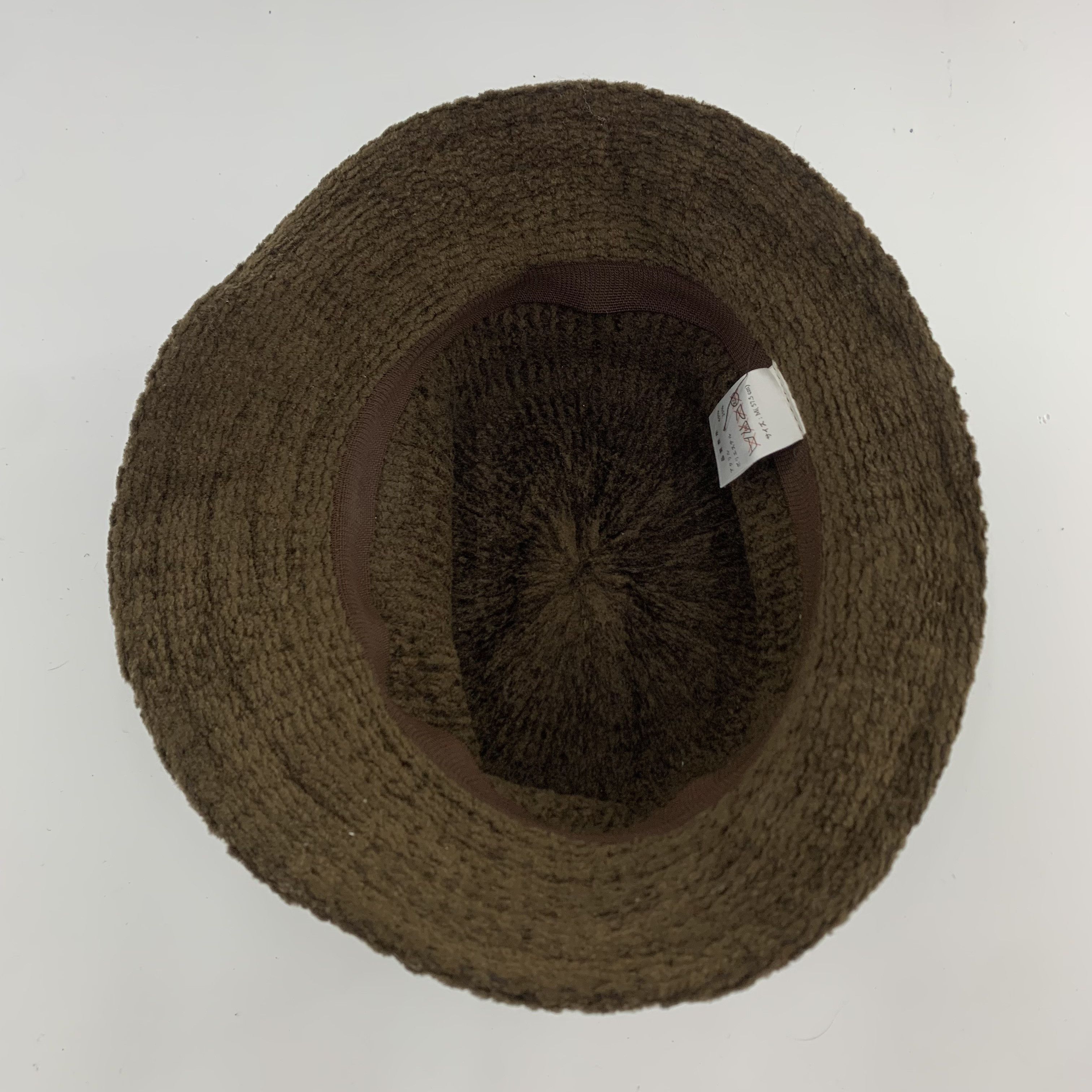 Japanese Brand Unknown Brown Bucket Hat Fisherman Hat Size ONE SIZE - 6 Thumbnail