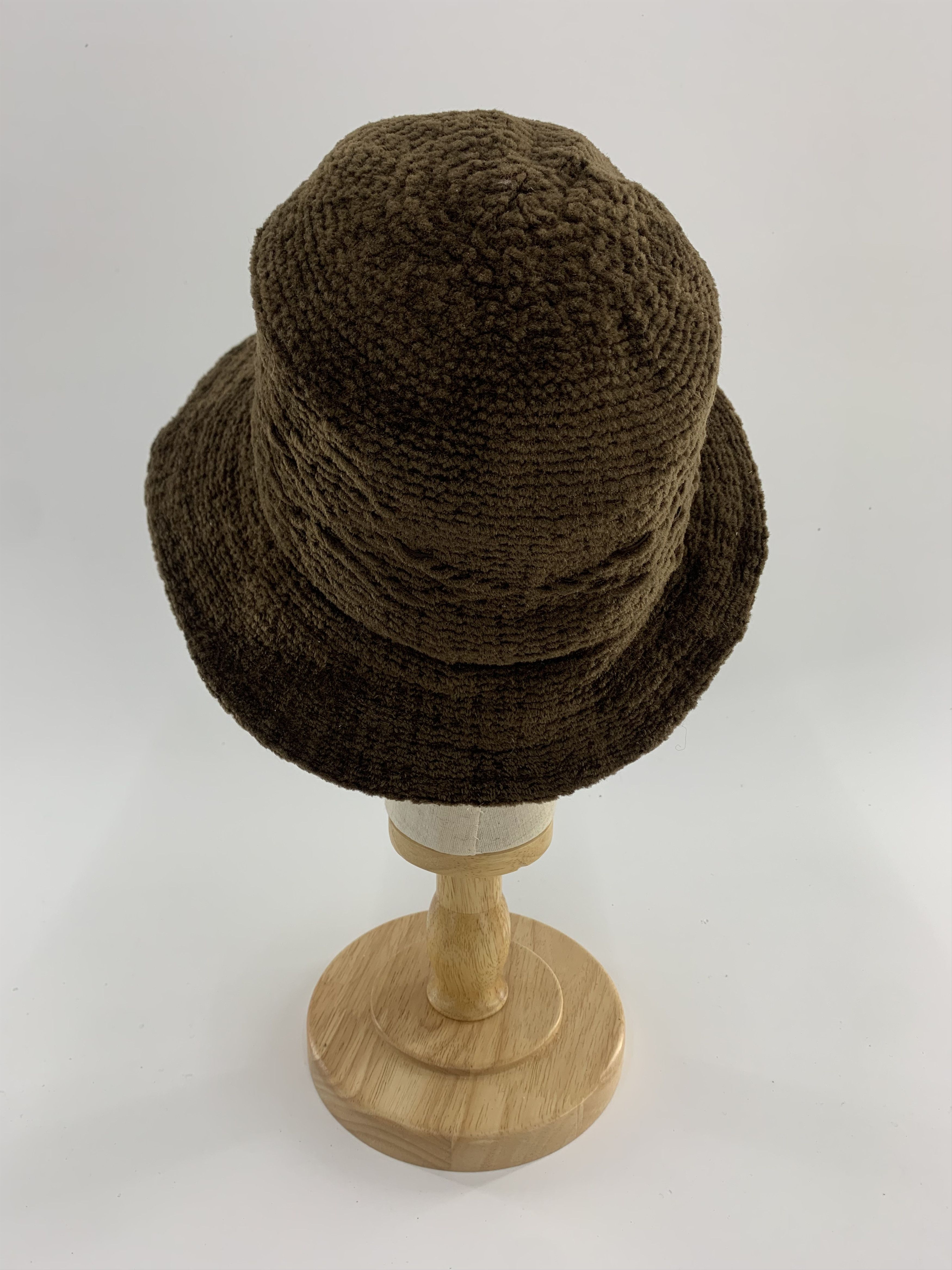 Japanese Brand Unknown Brown Bucket Hat Fisherman Hat Size ONE SIZE - 3 Thumbnail