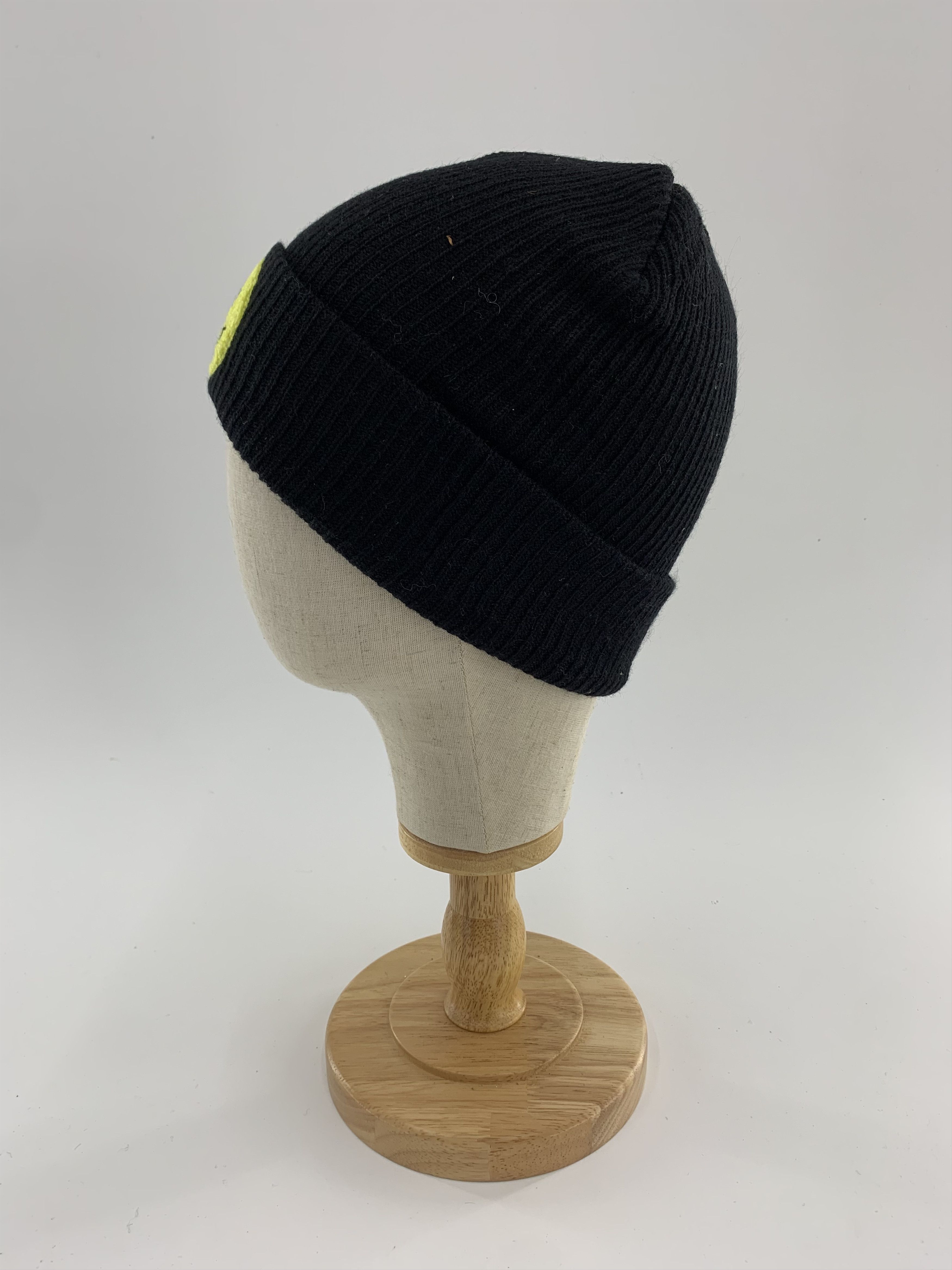 Vintage Smiley Beanie Hats Patch Graphic - B3017 Size ONE SIZE - 2 Thumbnail