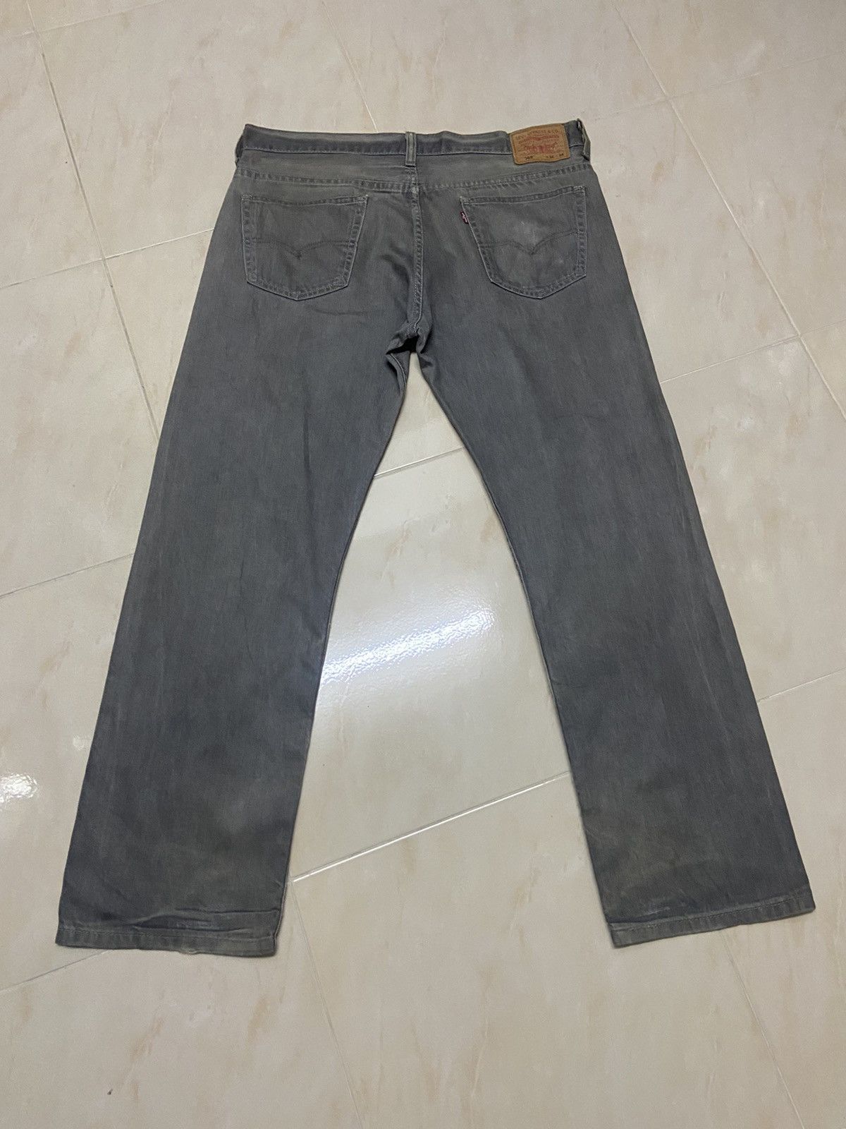 Levi's Vintage 569 Levis Denim Jeans big size fit W39 light gray Size US 39 - 5 Thumbnail