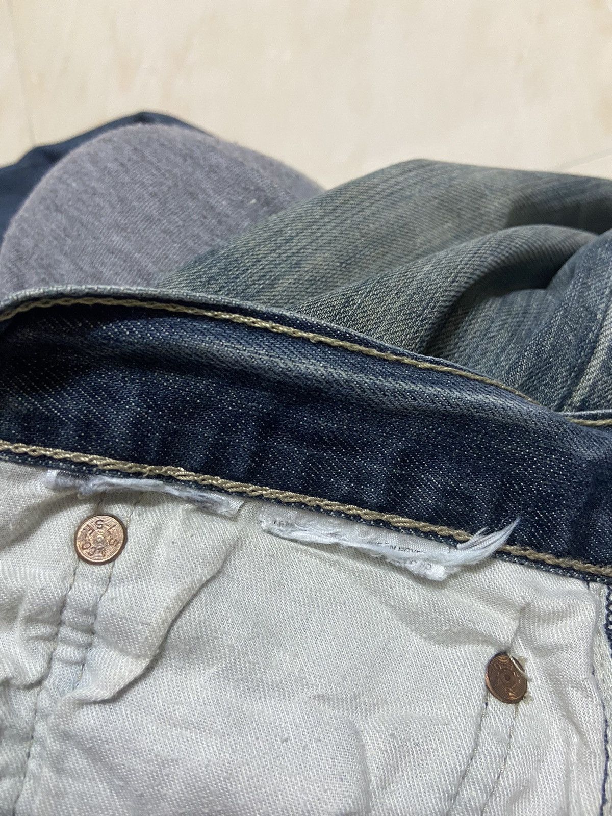 Levi's Vintage 501 Levis Jeans Denim straight cut W31 Size US 31 - 7 Thumbnail