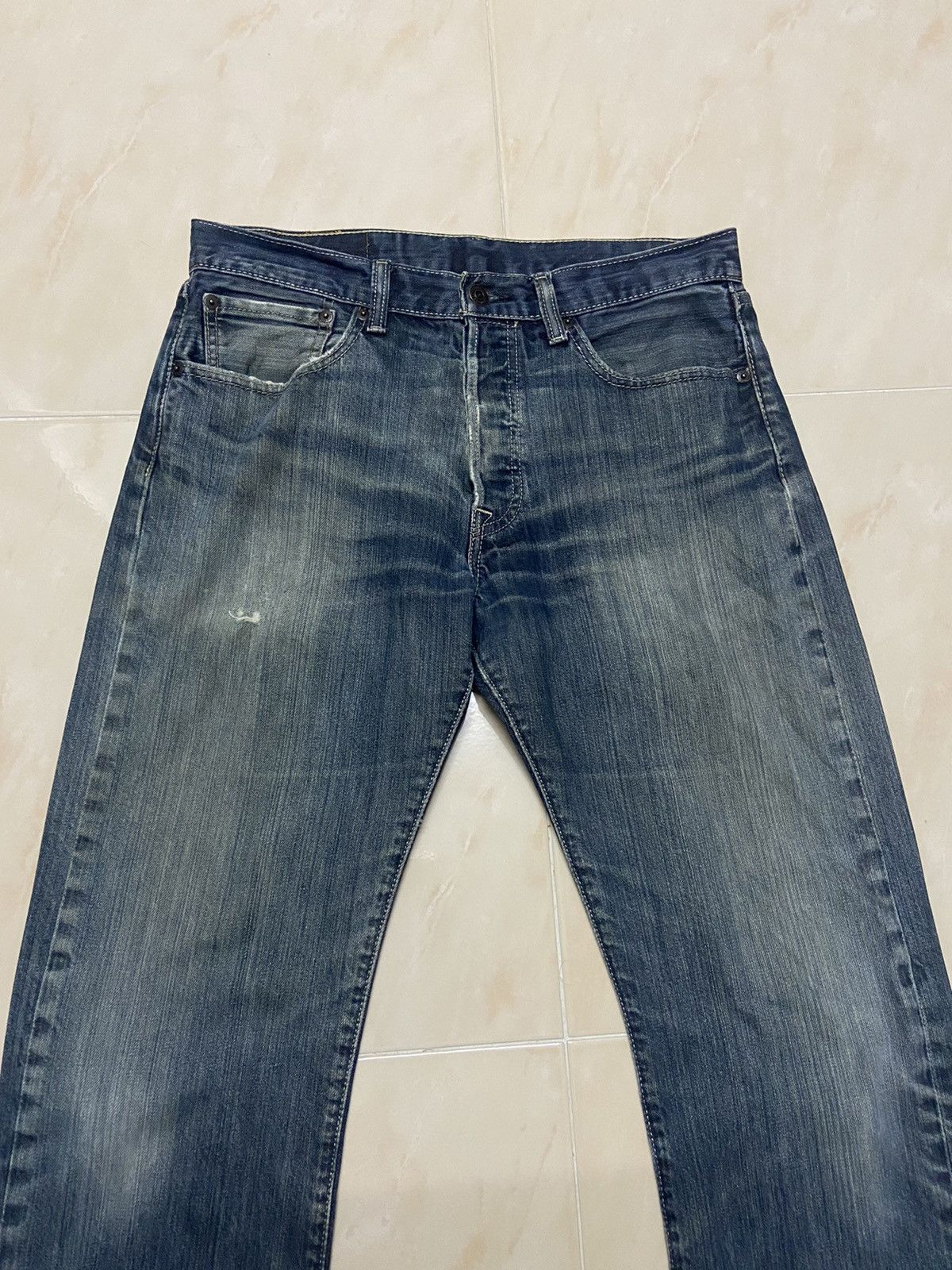 Levi's Vintage 501 Levis Jeans Denim straight cut W31 Size US 31 - 2 Thumbnail