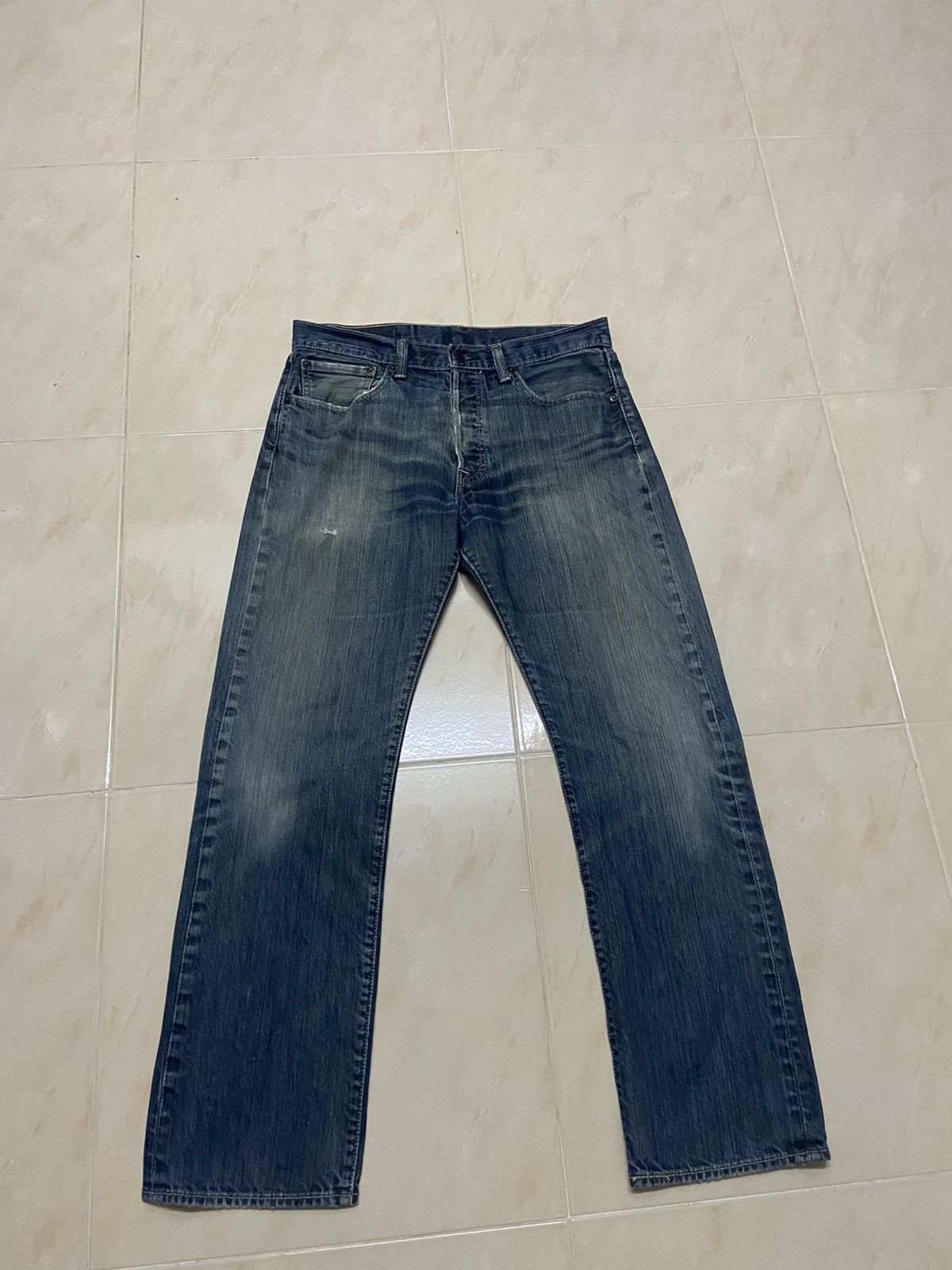 Levi's Vintage 501 Levis Jeans Denim straight cut W31 Size US 31 - 1 Thumbnail