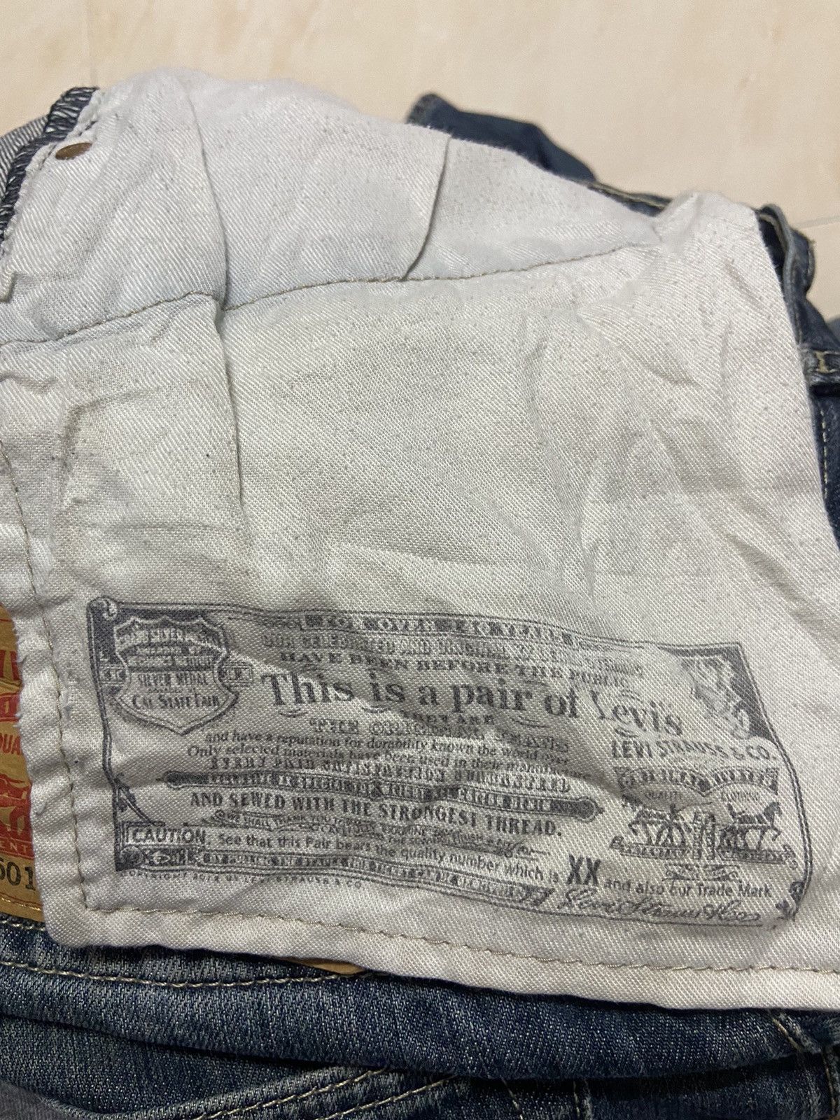 Levi's Vintage 501 Levis Jeans Denim straight cut W31 Size US 31 - 8 Thumbnail