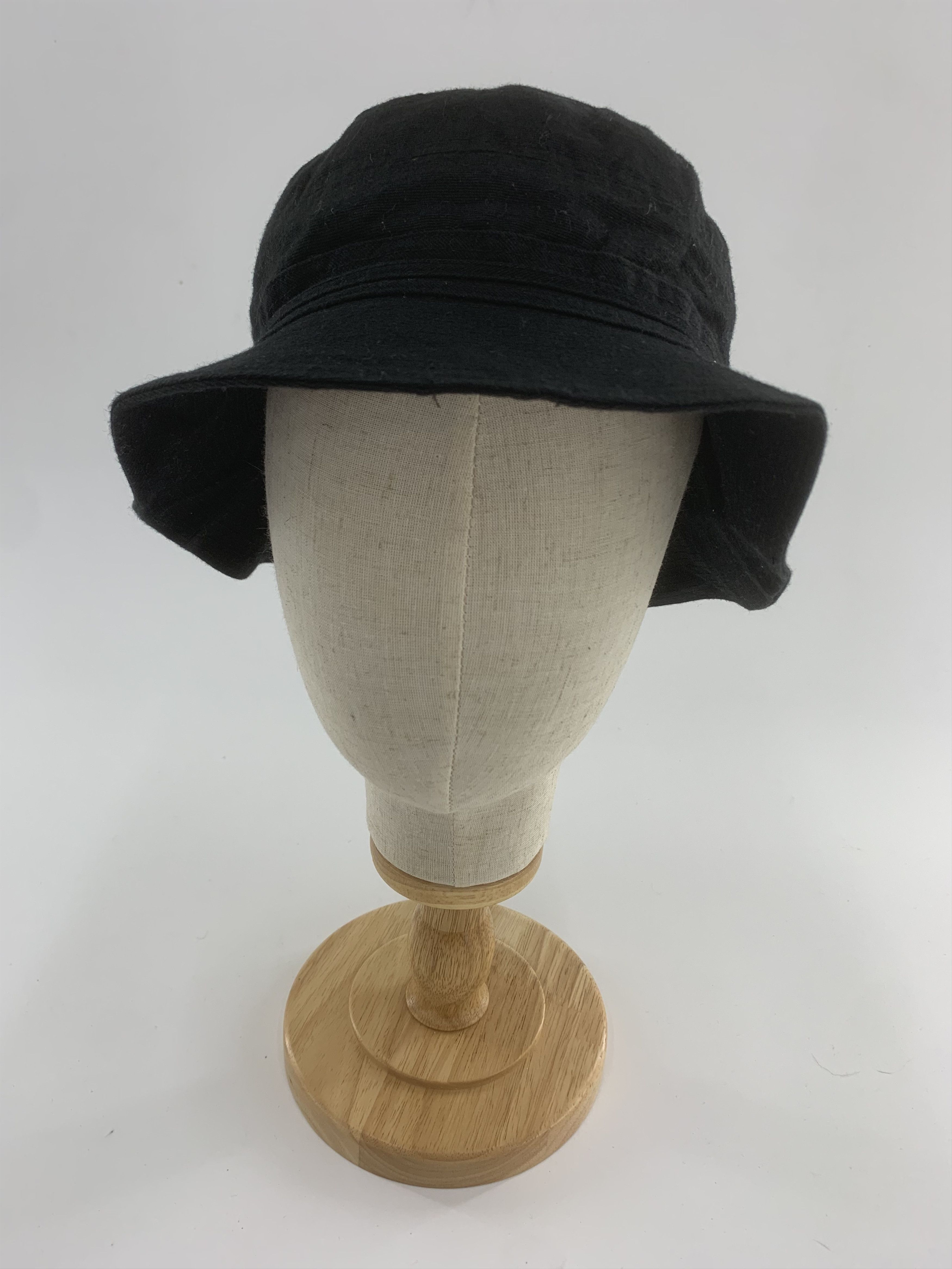 Japanese Brand Giandonato Bucket Hat | Black Hat Size ONE SIZE - 2 Thumbnail