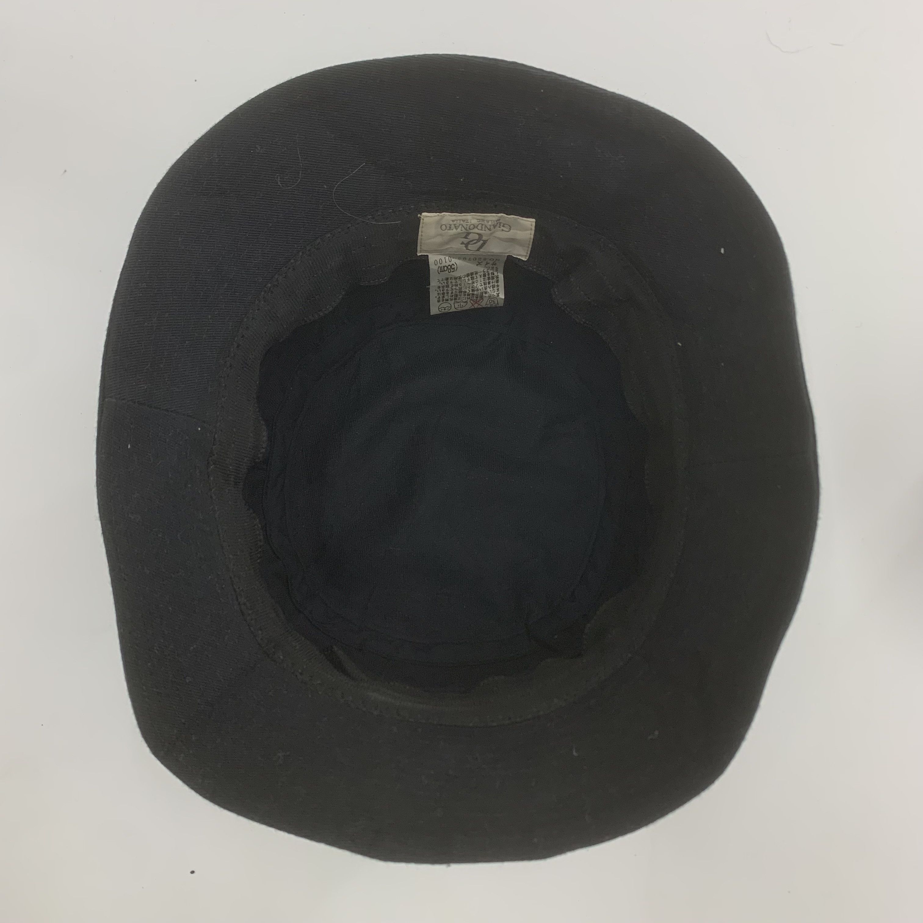 Japanese Brand Giandonato Bucket Hat | Black Hat Size ONE SIZE - 7 Thumbnail