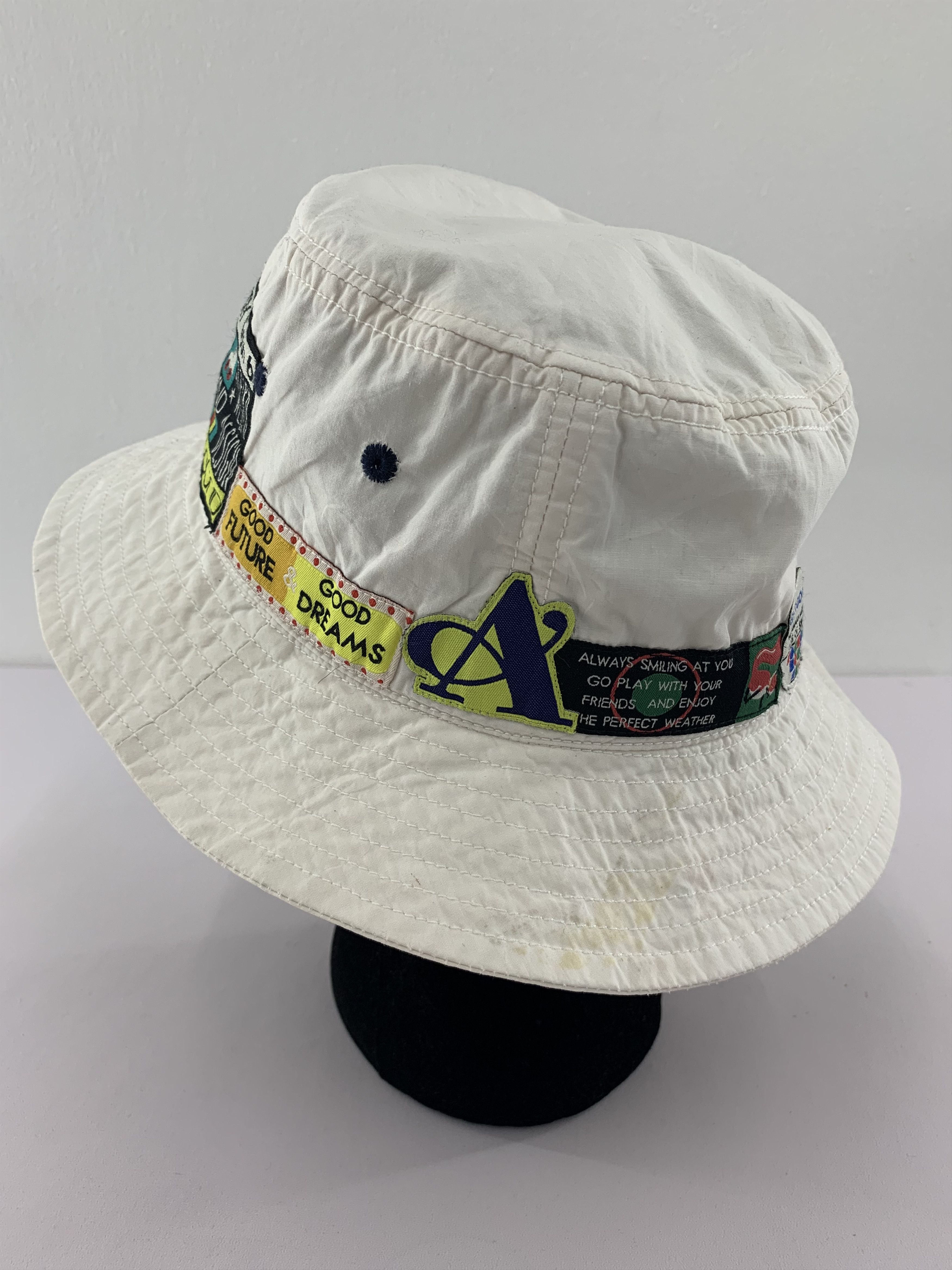Other Junk Store Bucket Hats Patched Embroidery - SS1149 Size ONE SIZE - 5 Thumbnail