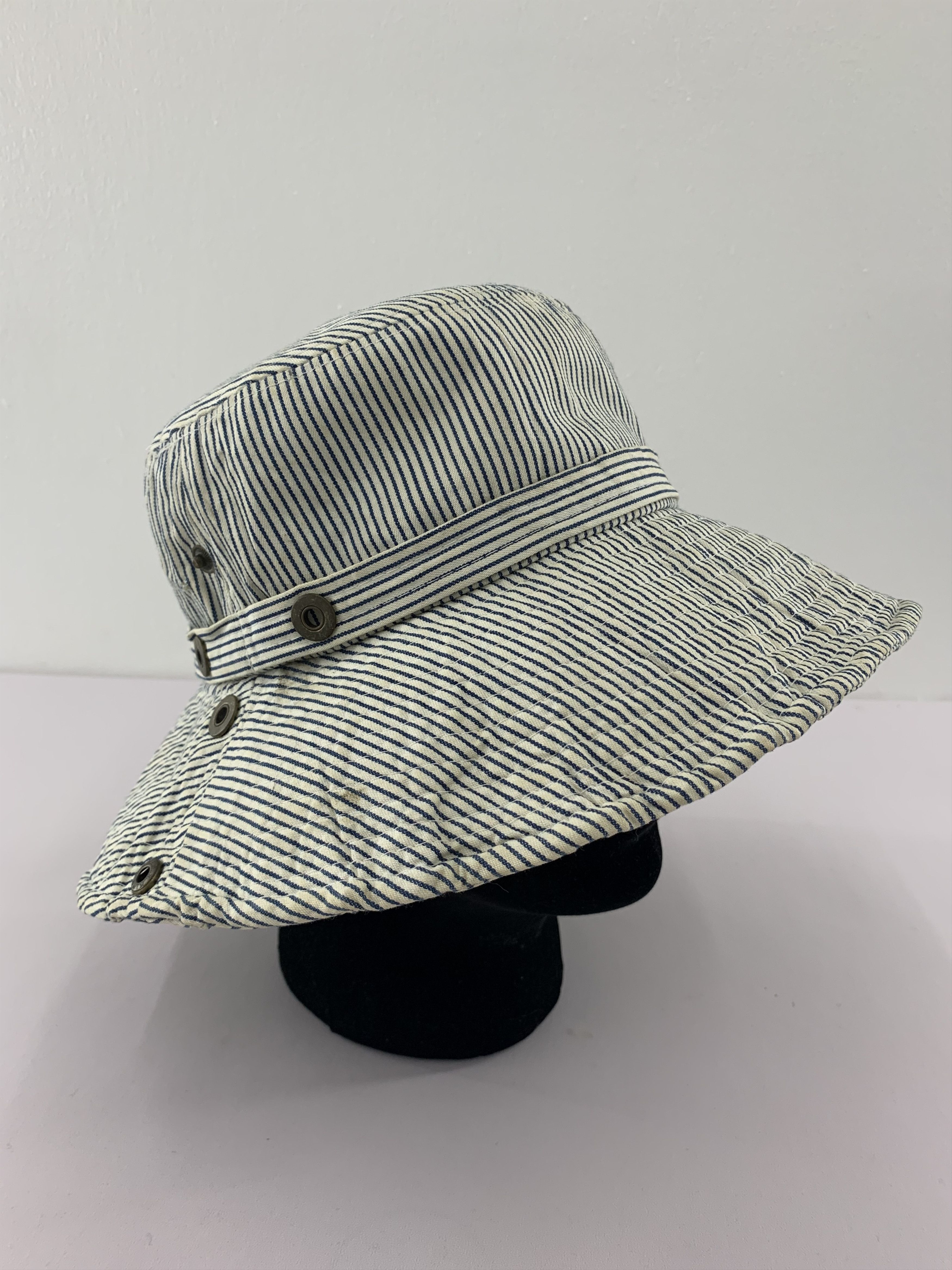 Other Unknown Bucket Hats Stripe Design - SS1145 Size ONE SIZE - 3 Thumbnail