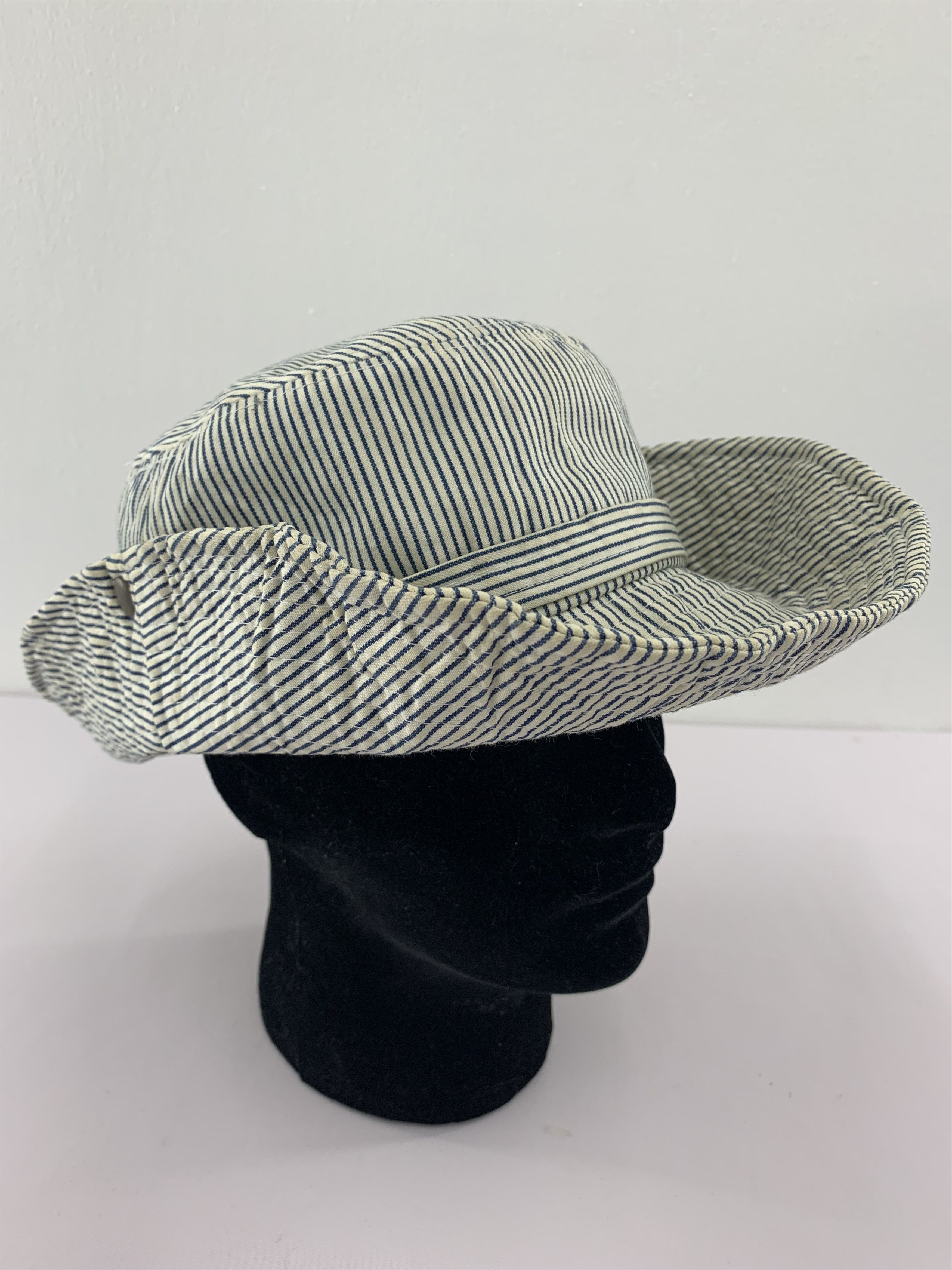 Other Unknown Bucket Hats Stripe Design - SS1145 Size ONE SIZE - 7 Thumbnail