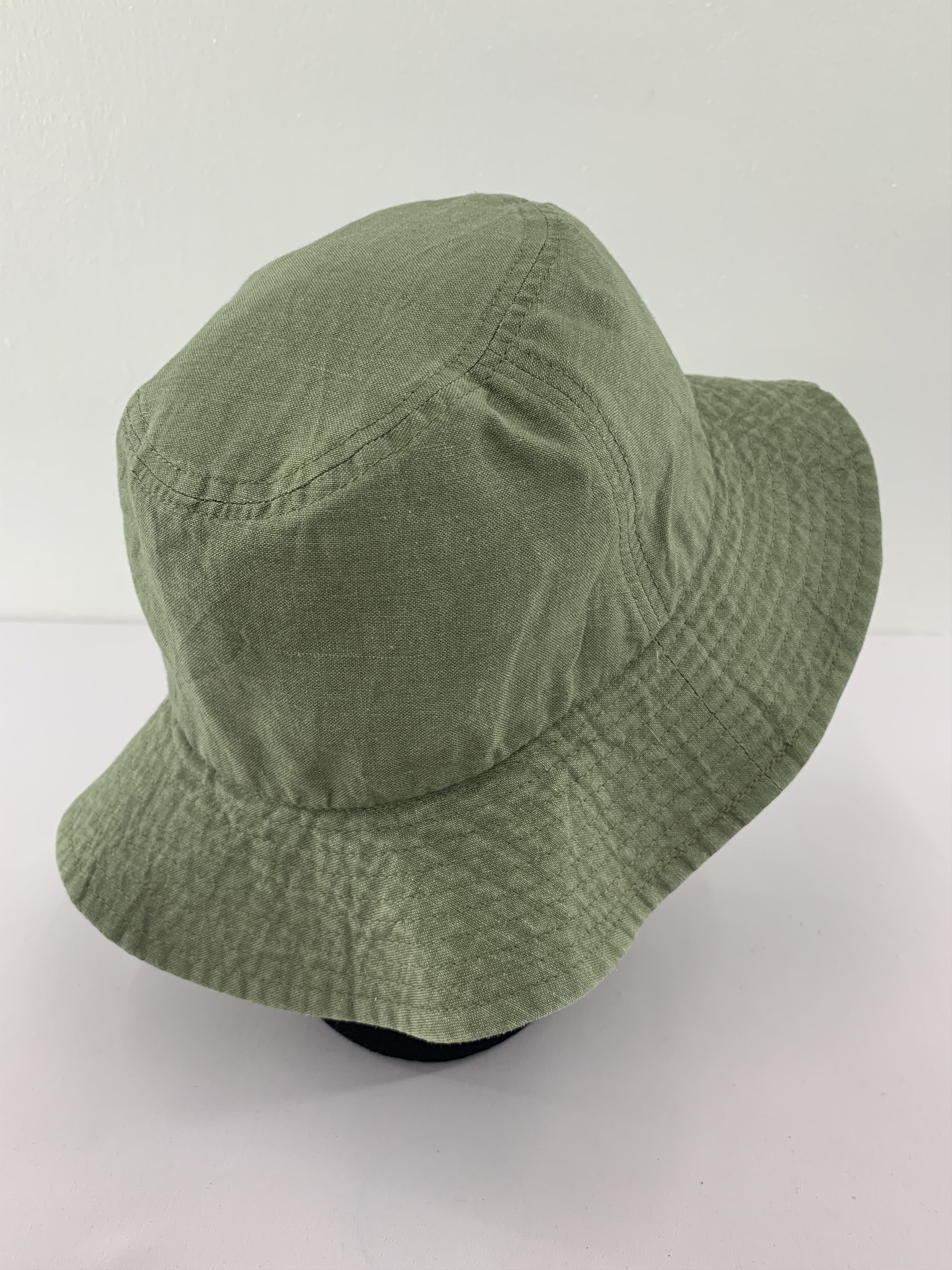 Other Vintage Hats Plain Army Green - SS1152 Size ONE SIZE - 4 Thumbnail
