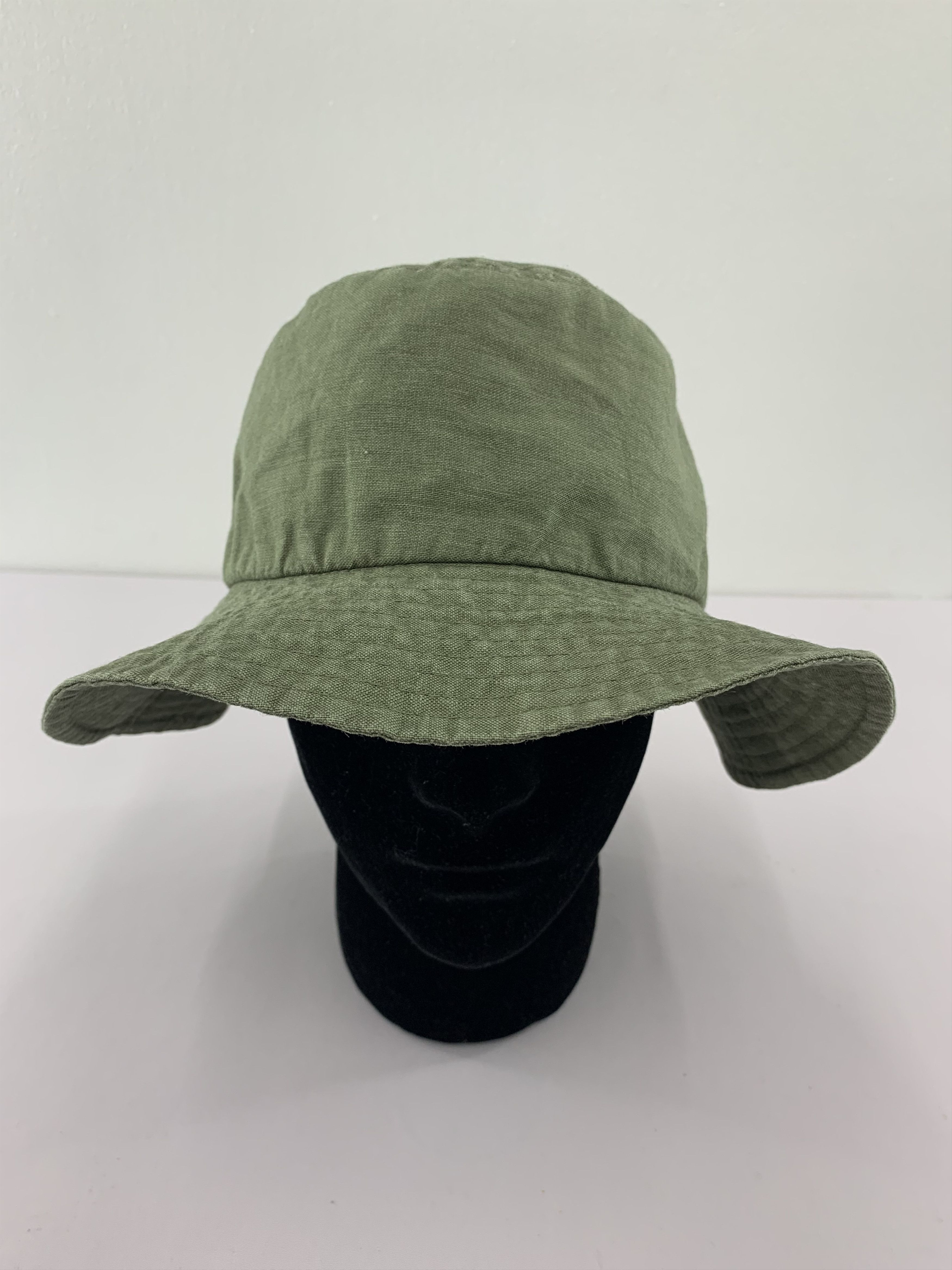 Other Vintage Hats Plain Army Green - SS1152 Size ONE SIZE - 2 Thumbnail