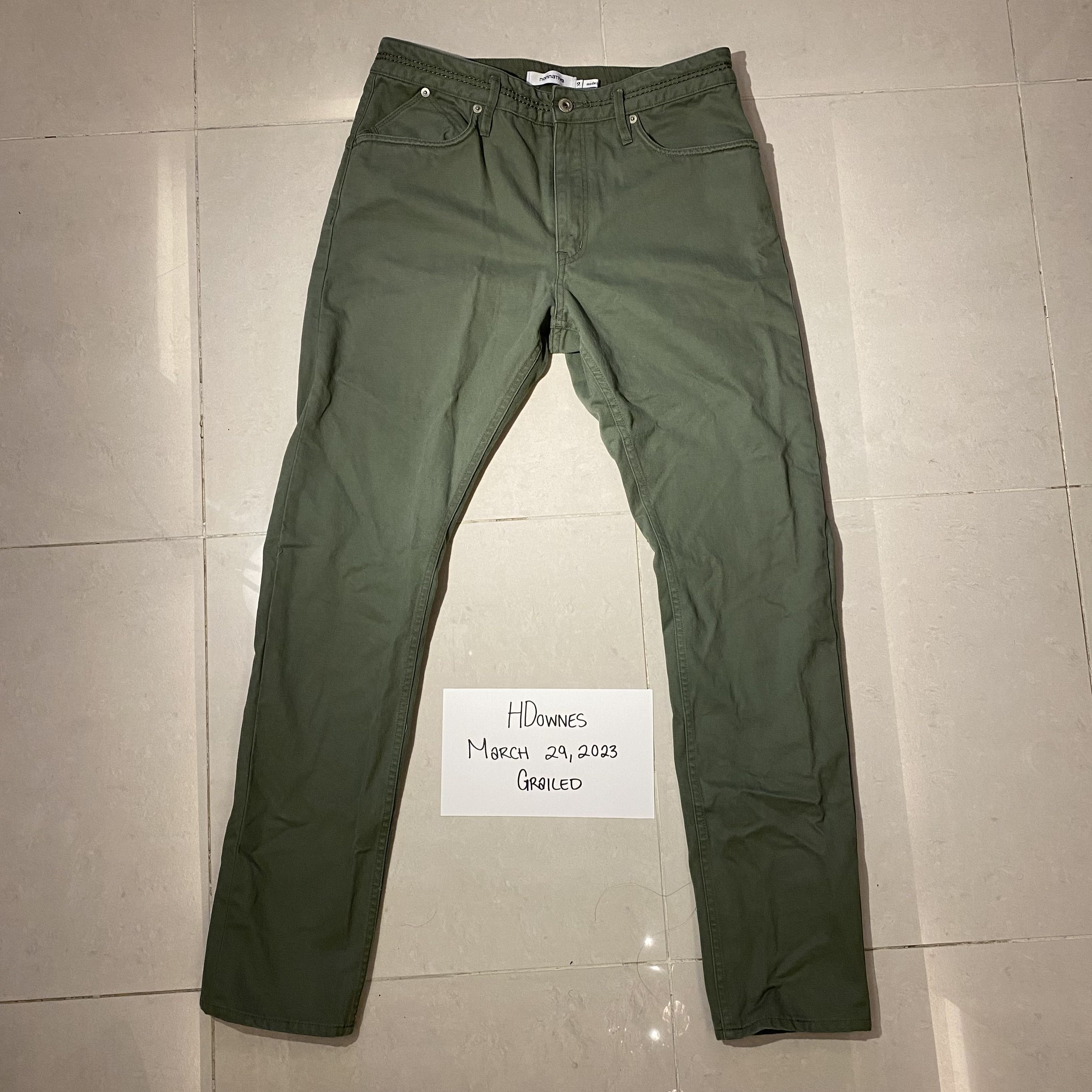 DWELLER 5P JEANS COTTON TWILL