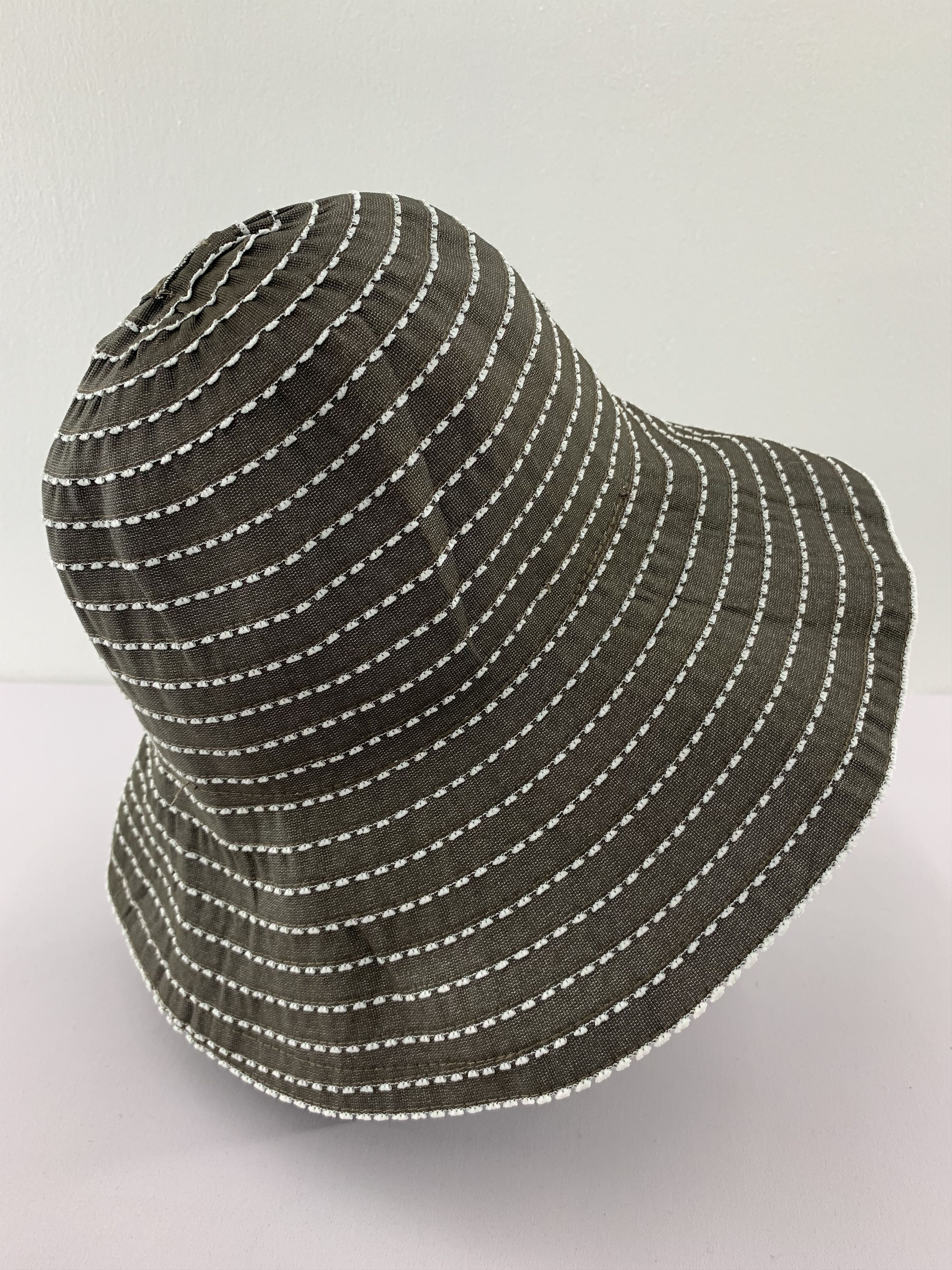 Japanese Brand Japanese Brand Bucket Hats Boro Stitching Striped - SS1156 Size ONE SIZE - 5 Thumbnail