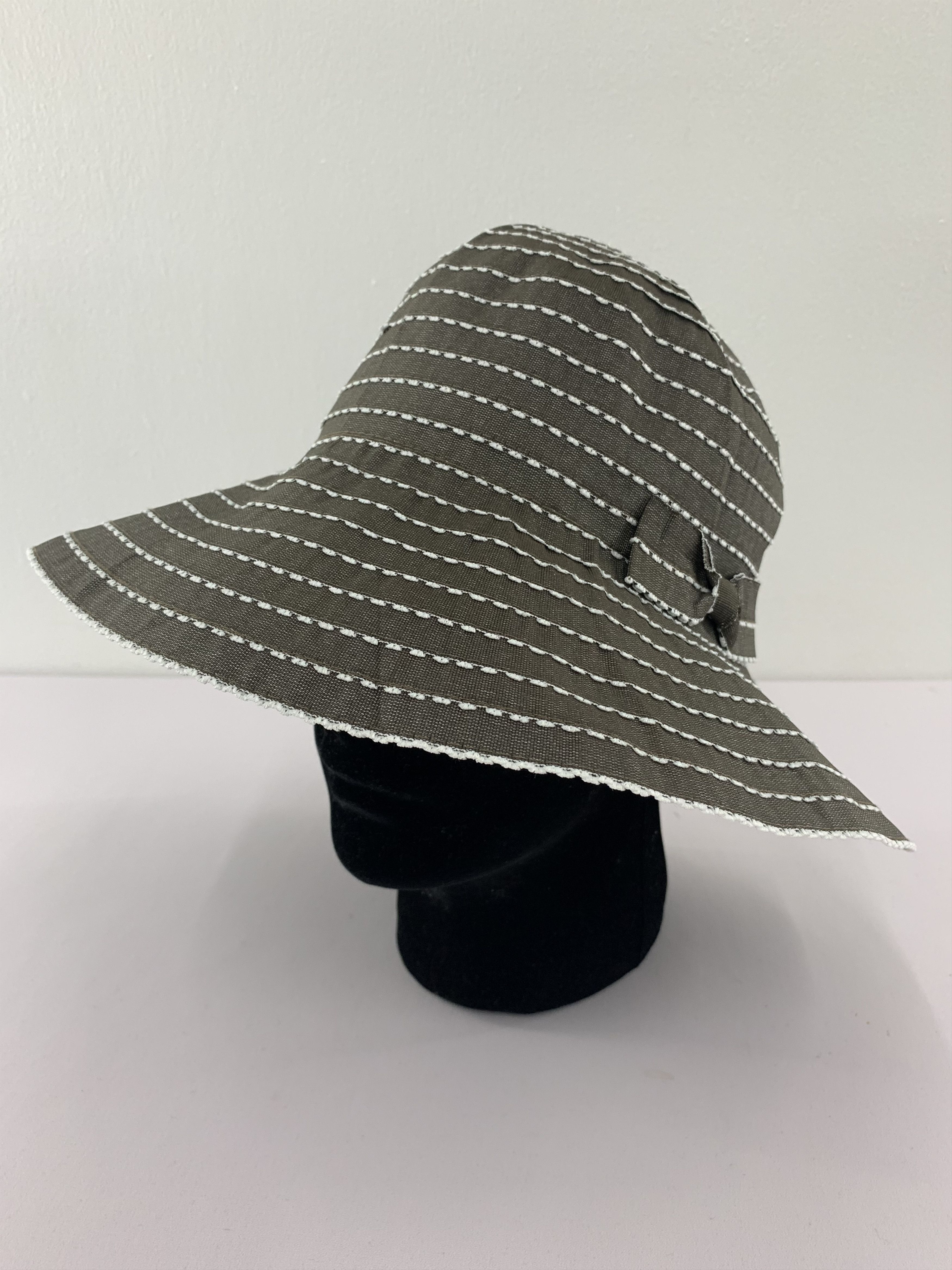 Japanese Brand Japanese Brand Bucket Hats Boro Stitching Striped - SS1156 Size ONE SIZE - 1 Thumbnail