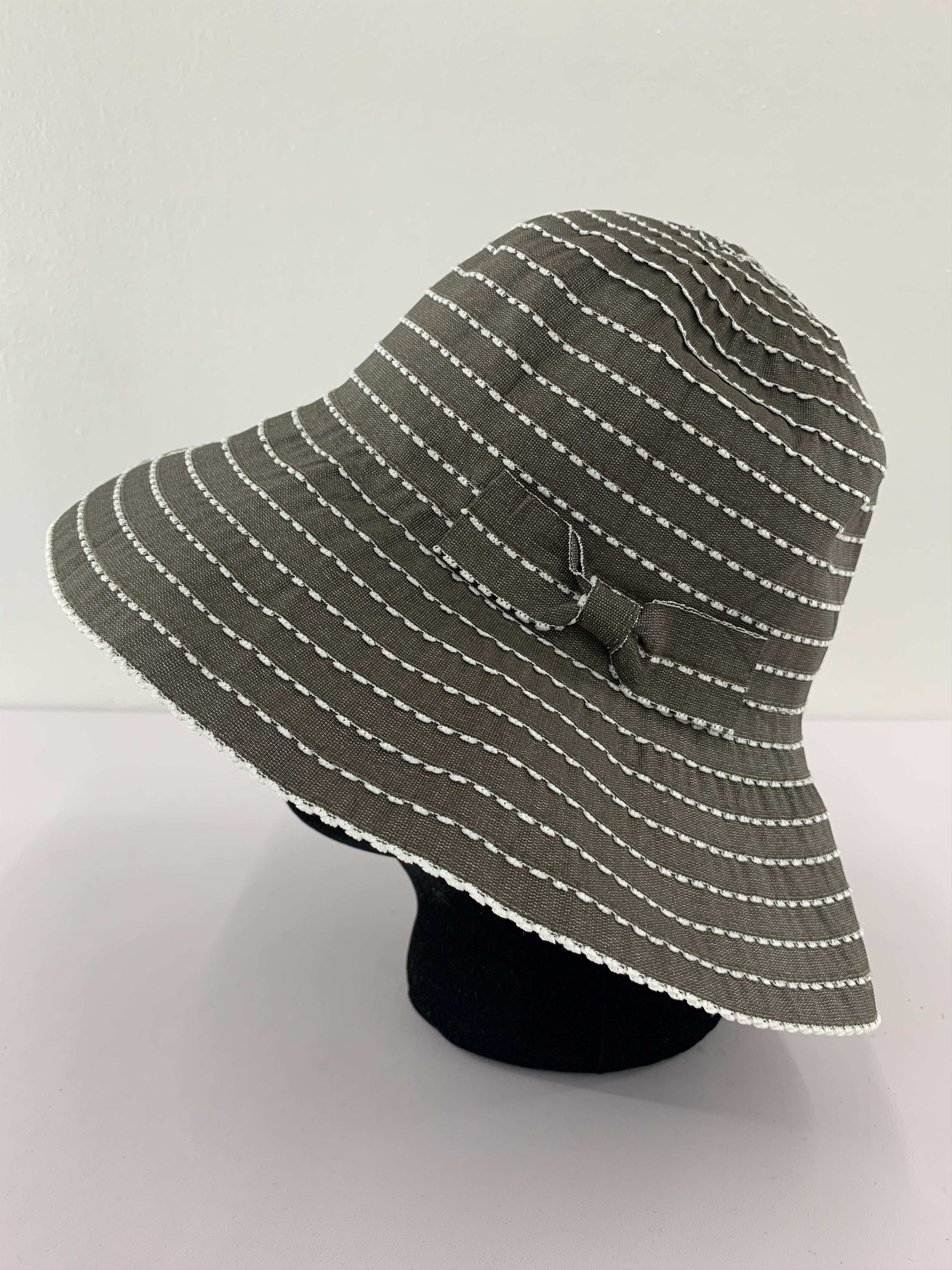 Japanese Brand Japanese Brand Bucket Hats Boro Stitching Striped - SS1156 Size ONE SIZE - 4 Thumbnail