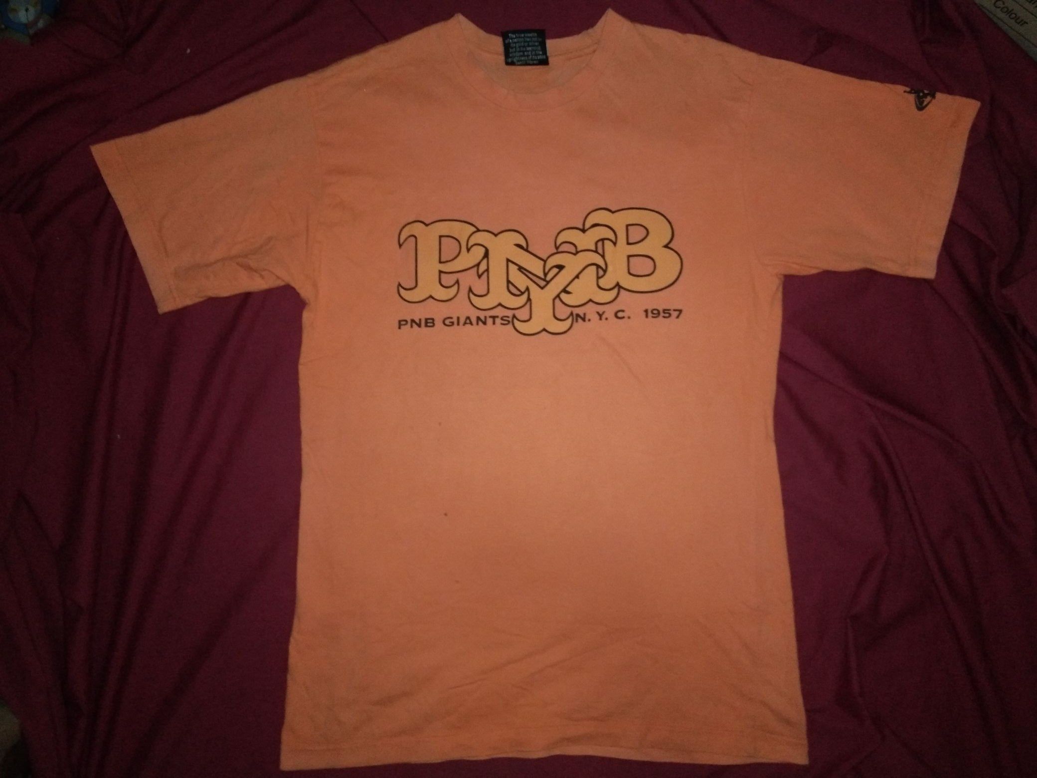 Rap Tees VTG 90s Y2K PNB Nation x MLB Giants tshirt Hip hop rapper Size US L / EU 52-54 / 3 - 2 Thumbnail