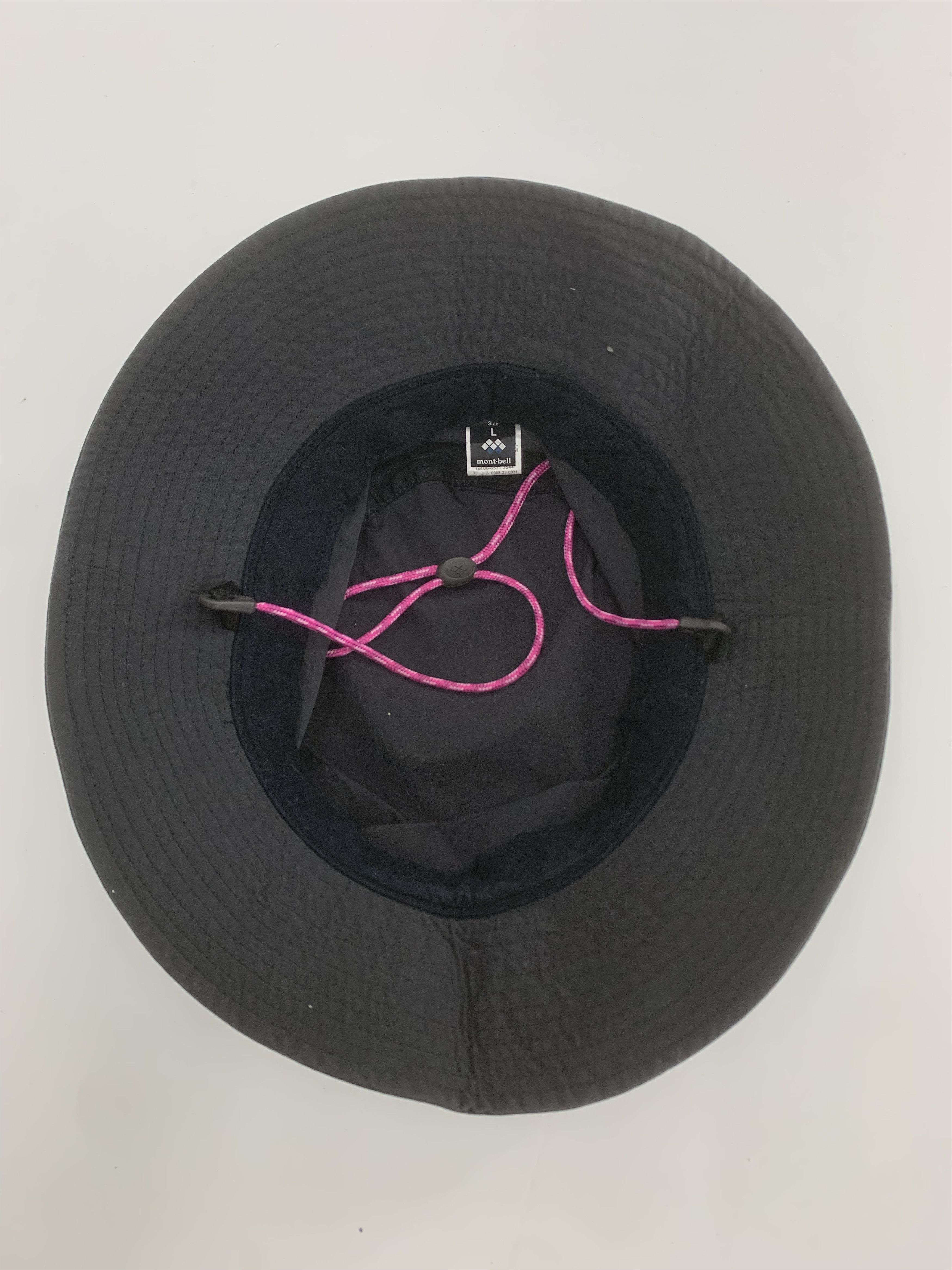 Montbell Montbell Bucket Hat | Black Hat | Sun Hat Size ONE SIZE - 9 Thumbnail