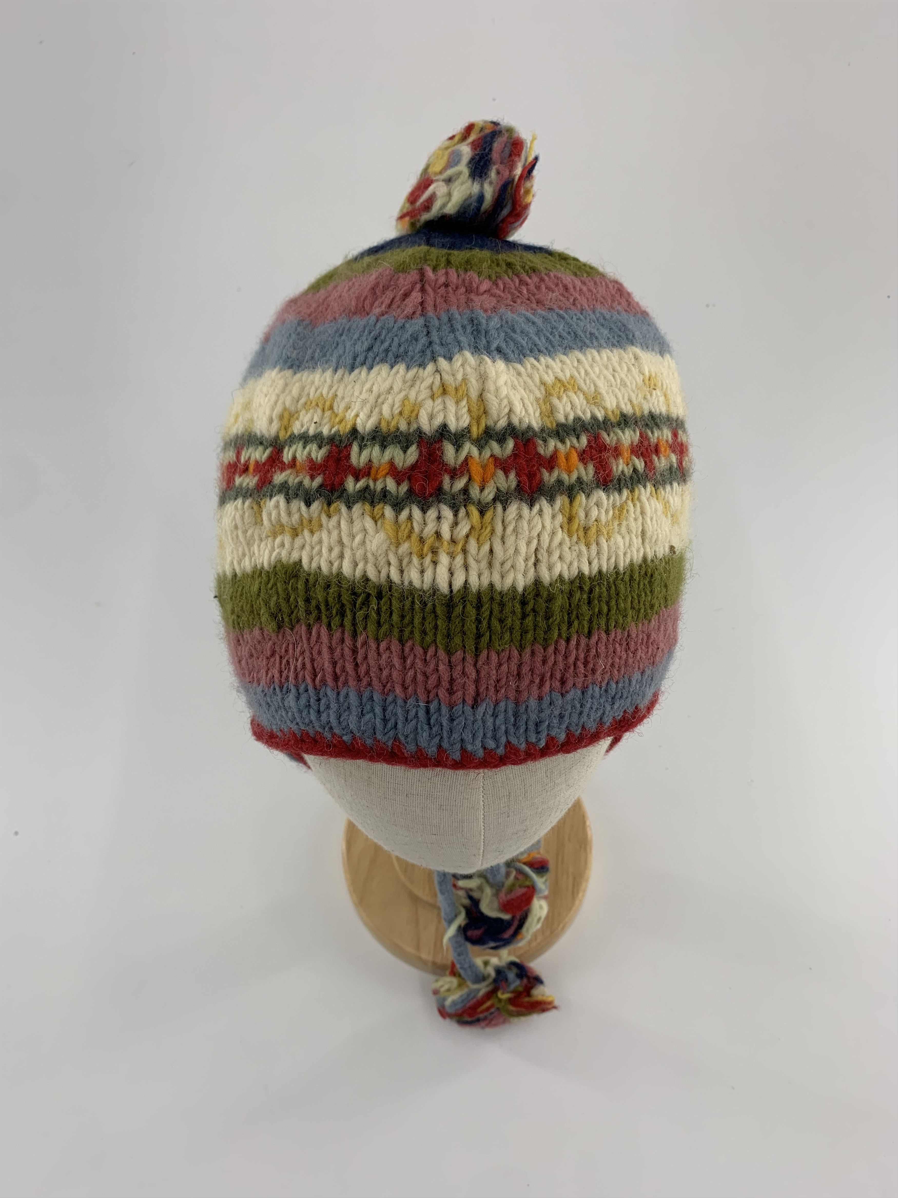 Handmade Nirvanna Handmade from Nepal Beanie Hats - B3039 Size ONE SIZE - 5 Thumbnail