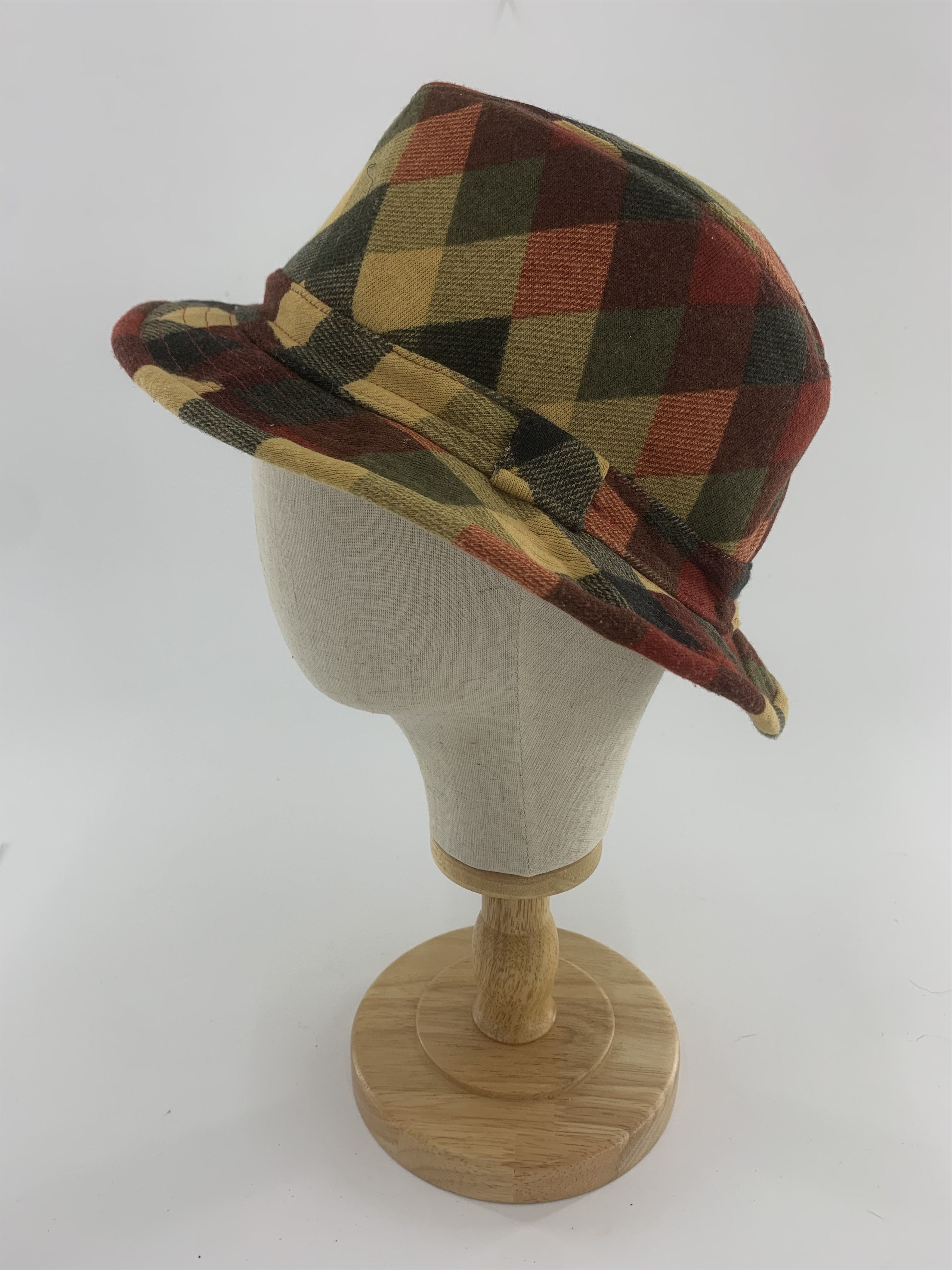 Japanese Brand Basiquenti Hat Panama Multicolor Size ONE SIZE - 1 Thumbnail