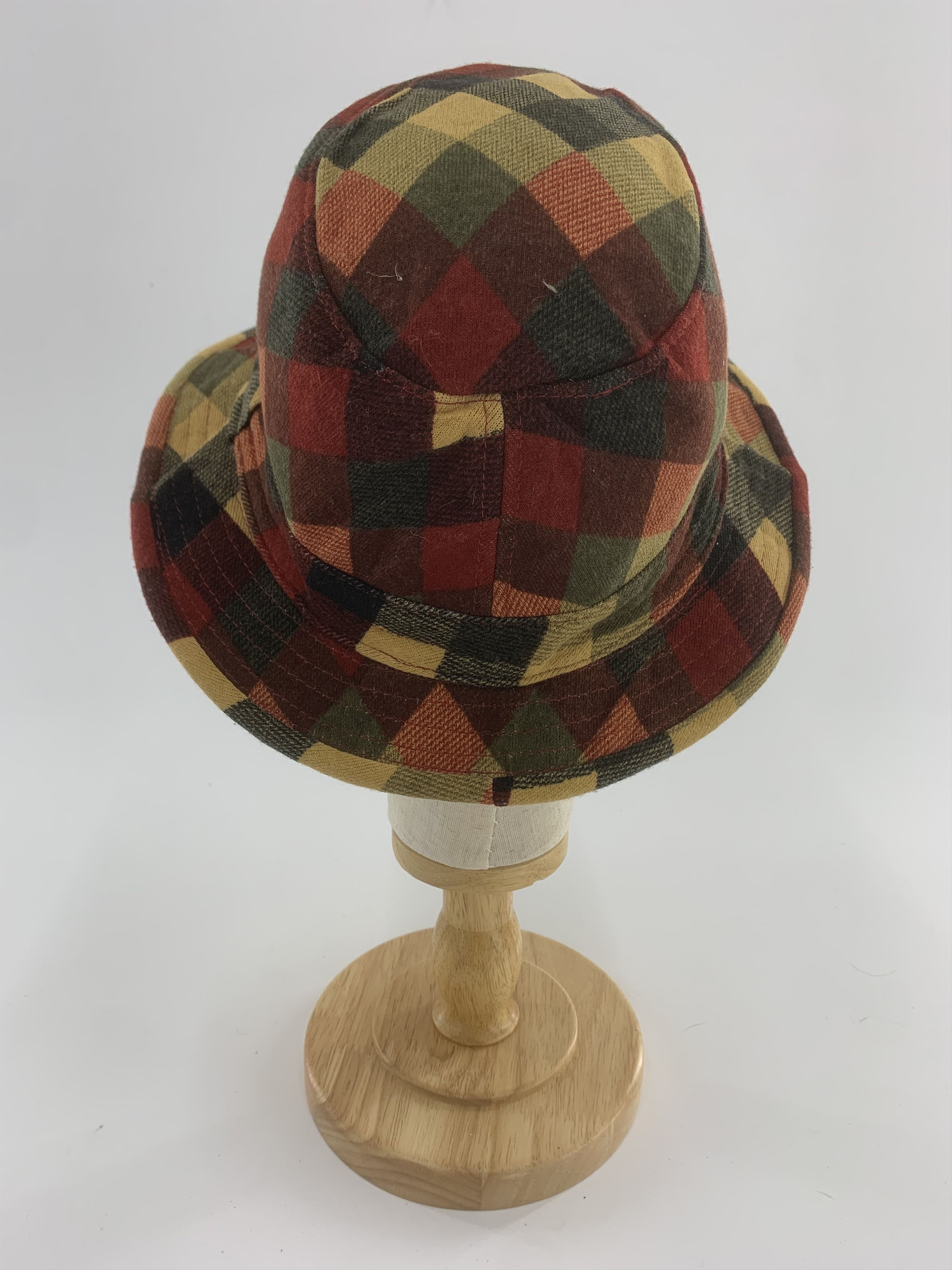 Japanese Brand Basiquenti Hat Panama Multicolor Size ONE SIZE - 3 Thumbnail