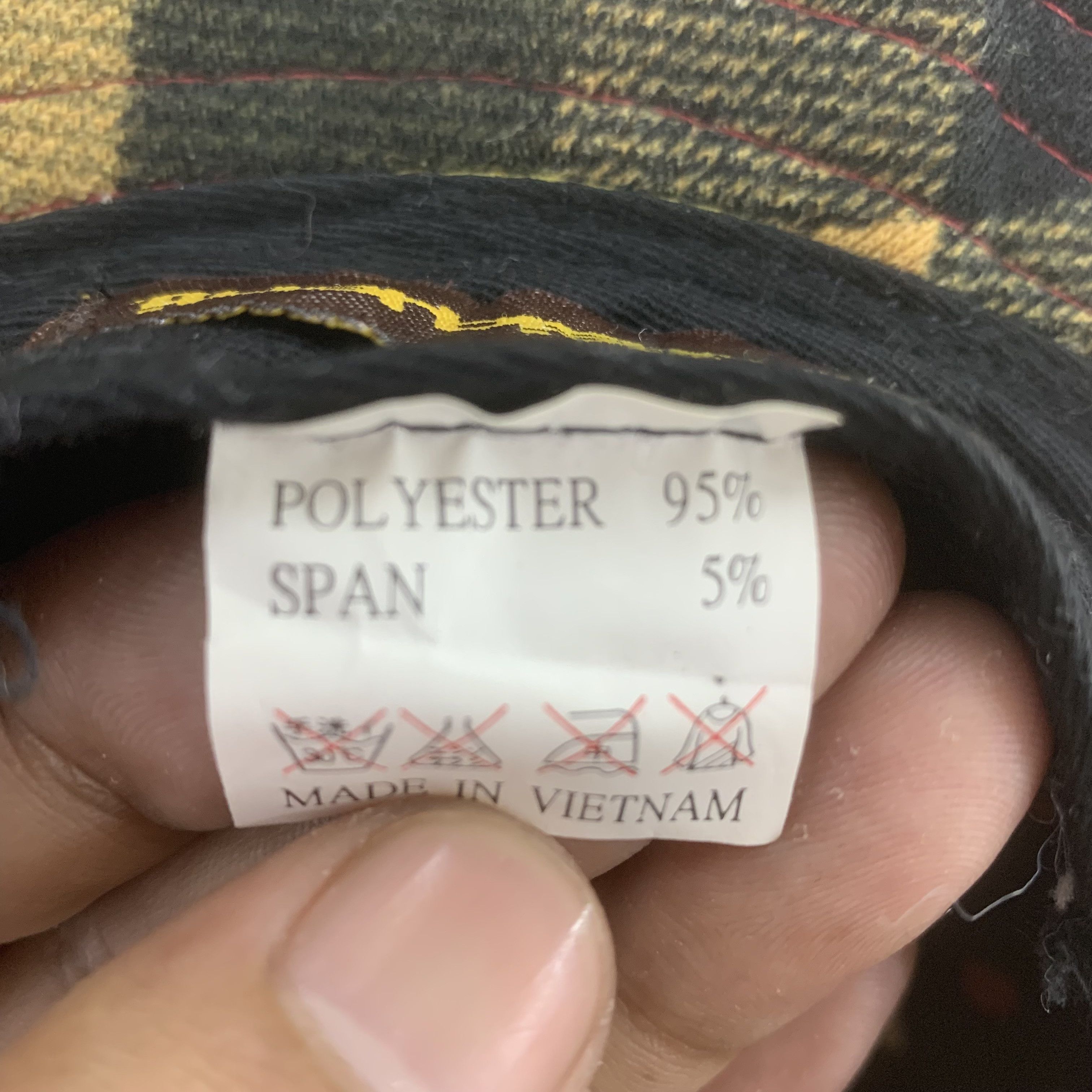 Japanese Brand Basiquenti Hat Panama Multicolor Size ONE SIZE - 8 Thumbnail