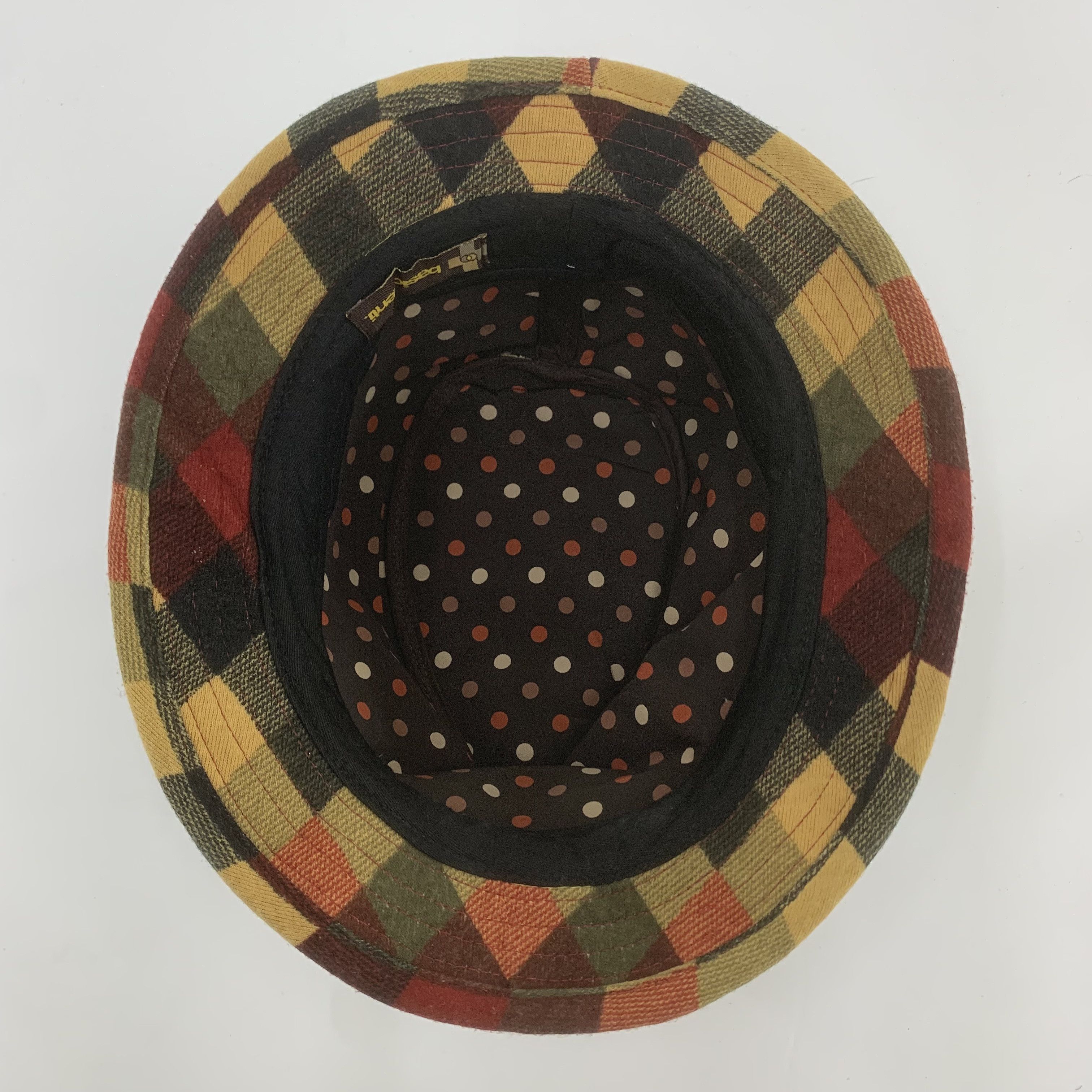 Japanese Brand Basiquenti Hat Panama Multicolor Size ONE SIZE - 6 Thumbnail