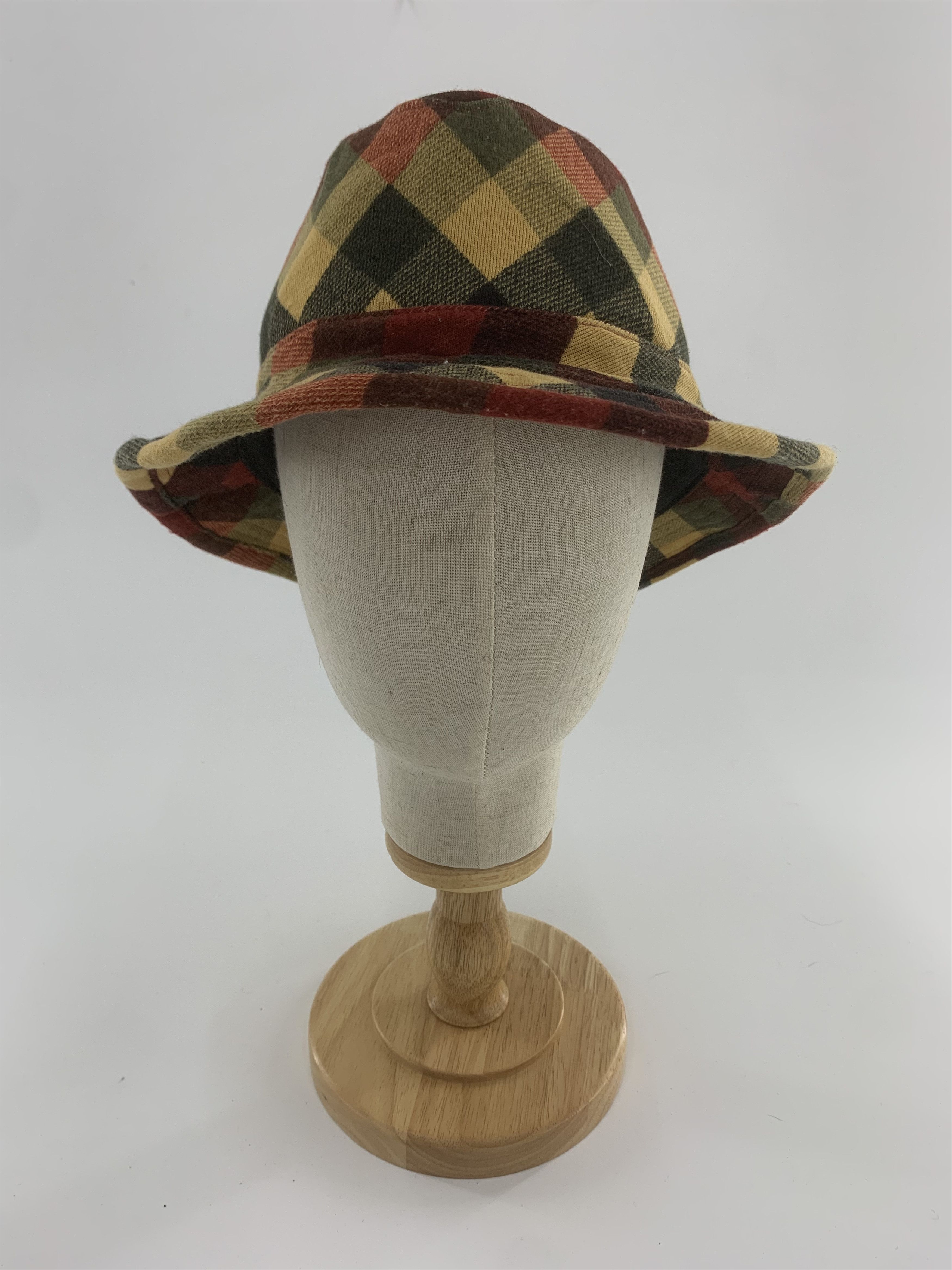 Japanese Brand Basiquenti Hat Panama Multicolor Size ONE SIZE - 2 Thumbnail