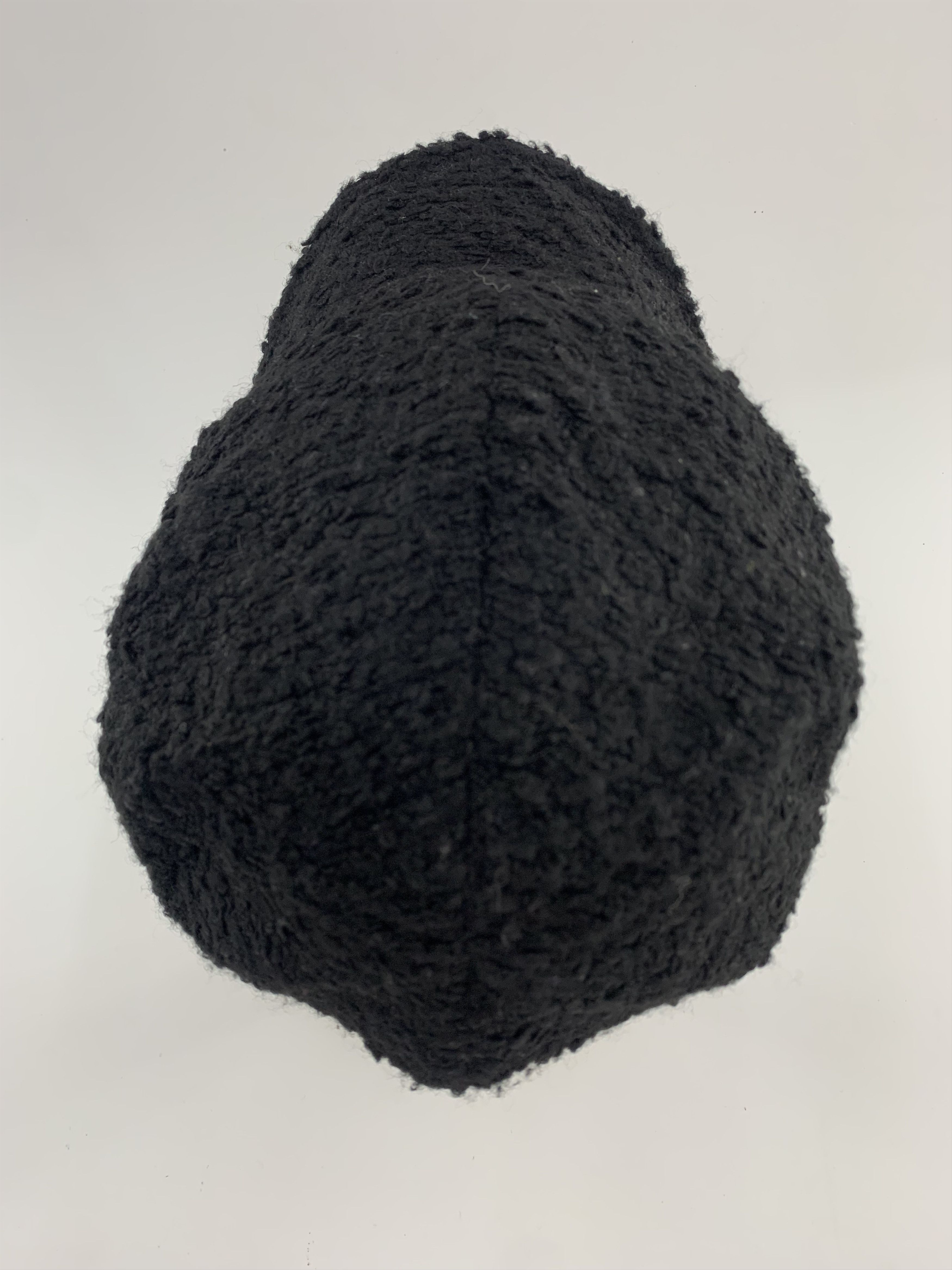 Japanese Brand Black Wool Baker Boy Cap Size ONE SIZE - 5 Thumbnail