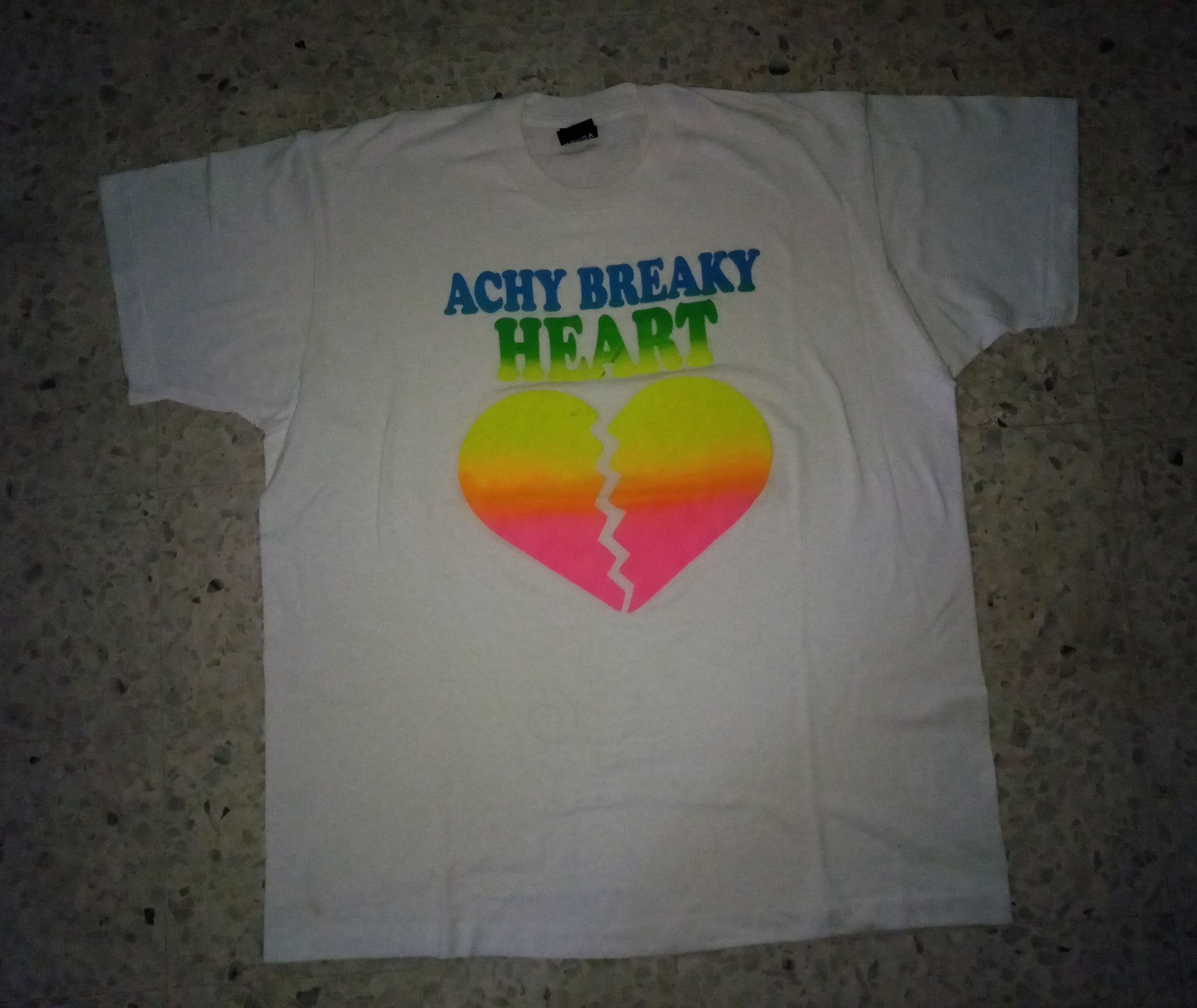 Vintage Vintage 50/50 Billy Ray Cyrus - Achy Breaky Heart shirt Size US XL / EU 56 / 4 - 2 Thumbnail