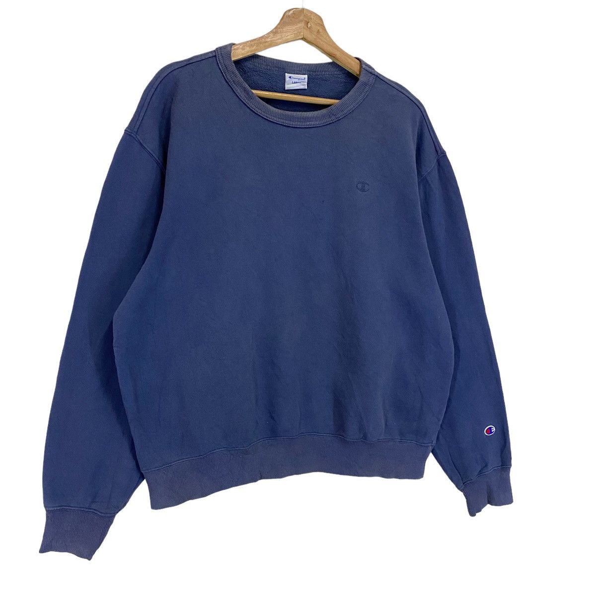 Champion Vintage Champion Small Logo Crewneck Sweatshirt Size US M / EU 48-50 / 2 - 2 Thumbnail
