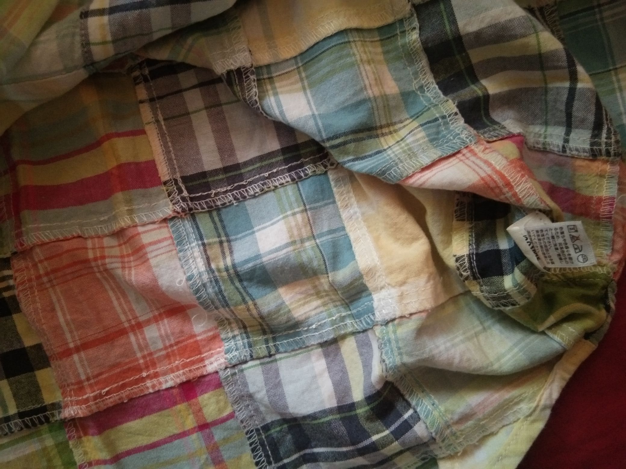 Gap × Vintage VTG Y2K 2000s Gap Patchwork Kids shirt Size US XXS / EU 40 - 6 Thumbnail