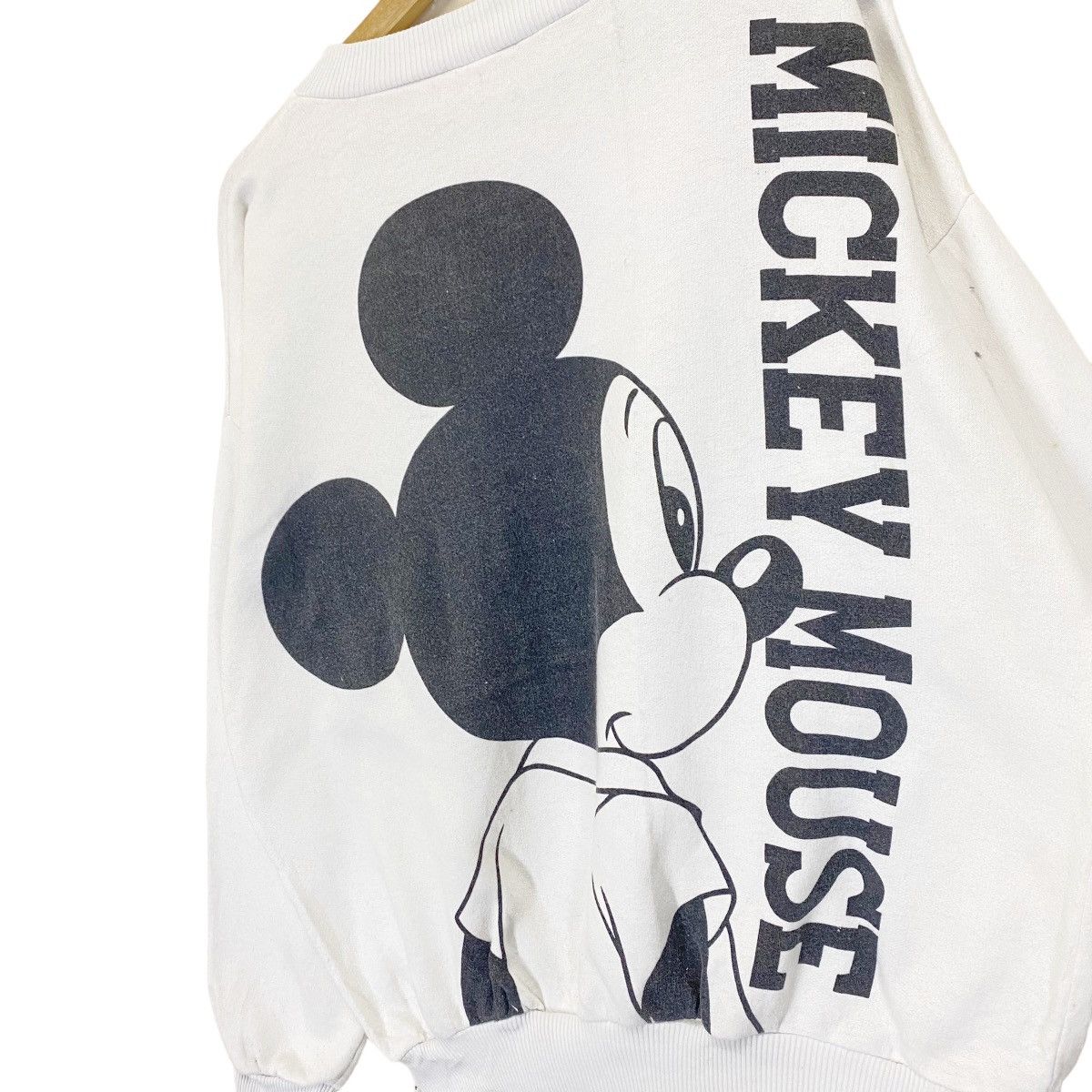 Japanese Brand × Mickey Mouse × Vintage Vintage Mickey Mouse Big Logo Crewneck Sweatshirt Size US M / EU 48-50 / 2 - 7 Thumbnail