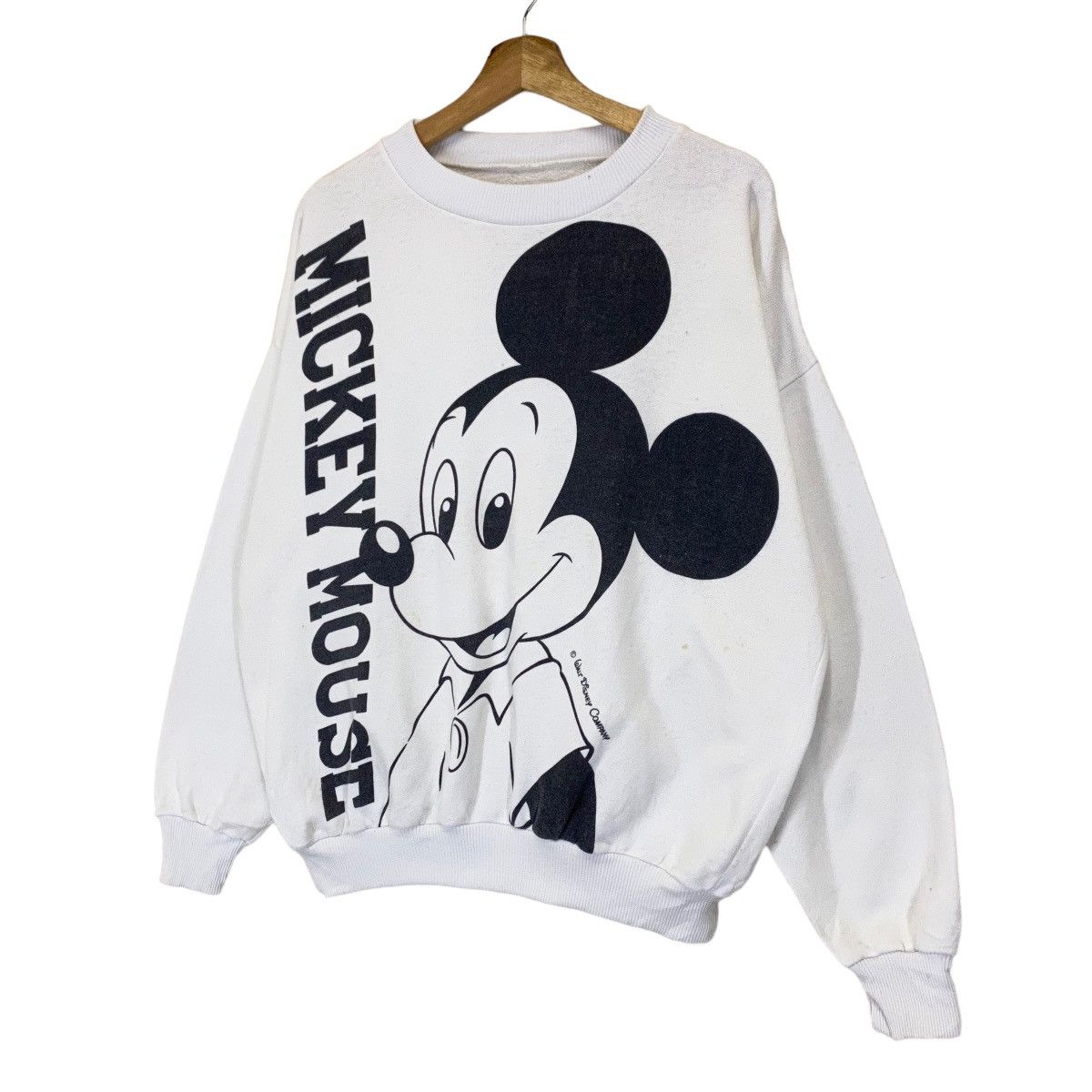 Japanese Brand × Mickey Mouse × Vintage Vintage Mickey Mouse Big Logo Crewneck Sweatshirt Size US M / EU 48-50 / 2 - 3 Thumbnail