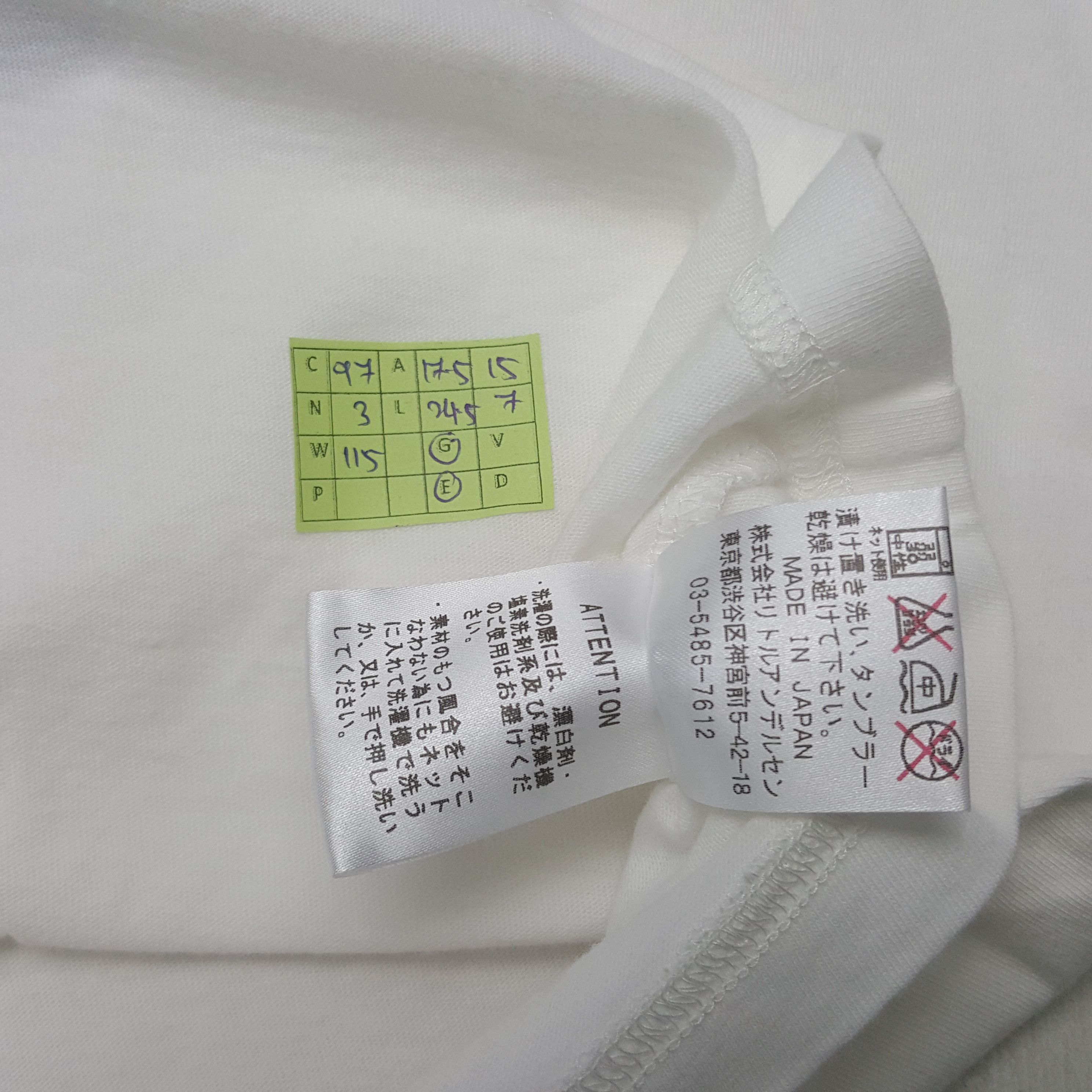 Hysteric Glamour Vintage Hysteric Glamour Mini Japan Brand Holy Baby Tshirt Size US S / EU 44-46 / 1 - 6 Thumbnail