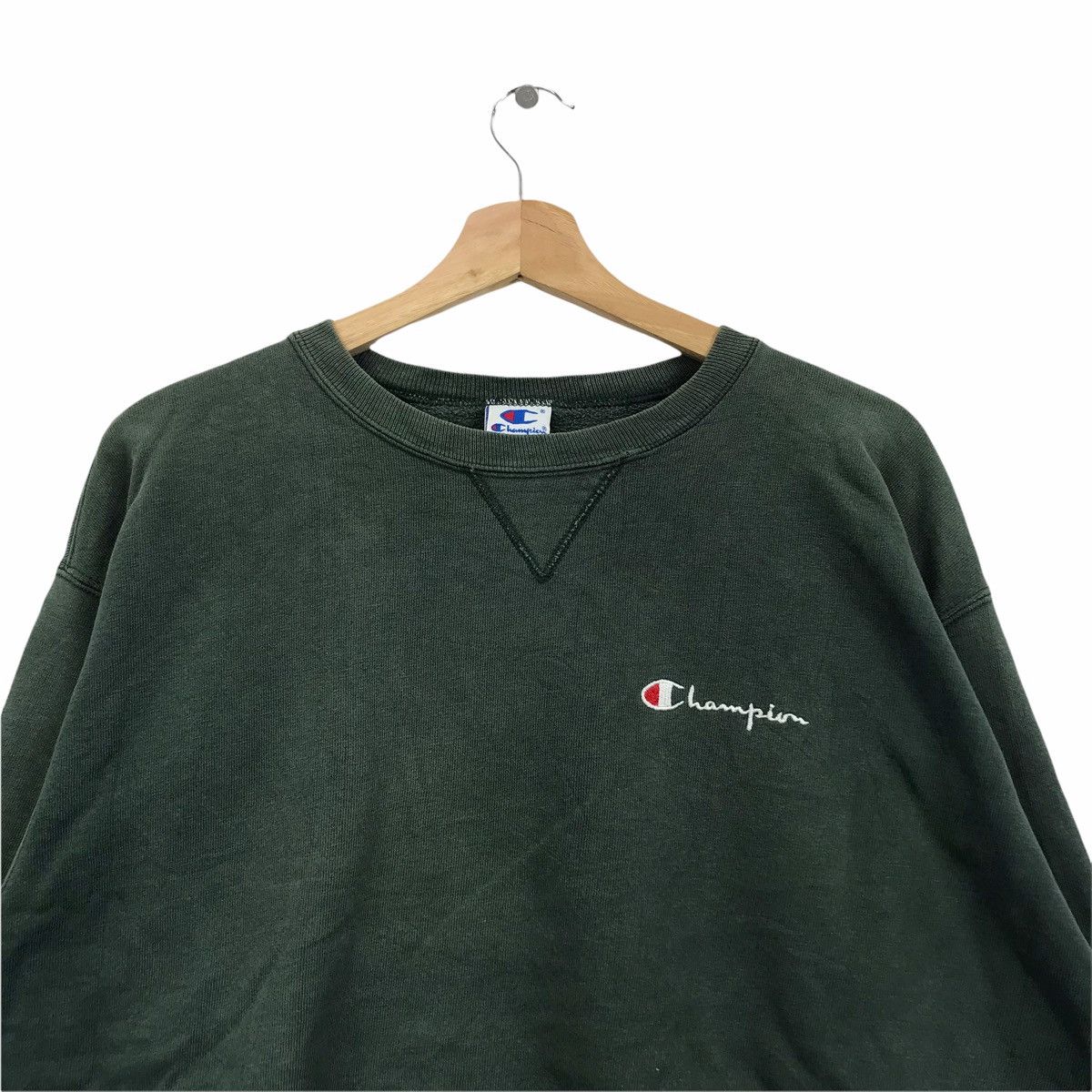 Champion Vintage CHAMPION STREETWEAR Script Logo Sweatshirt Size US XL / EU 56 / 4 - 3 Thumbnail