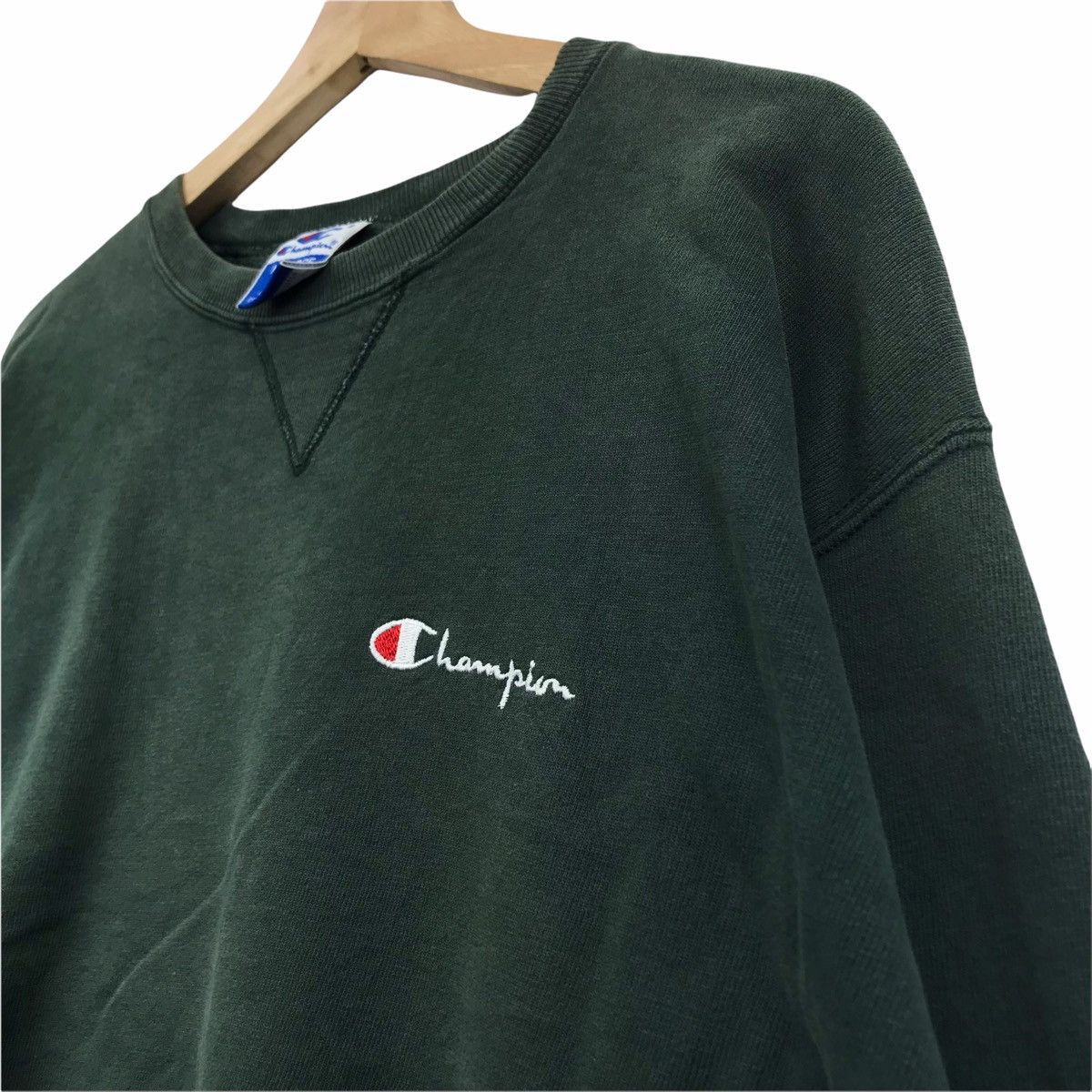 Champion Vintage CHAMPION STREETWEAR Script Logo Sweatshirt Size US XL / EU 56 / 4 - 5 Thumbnail