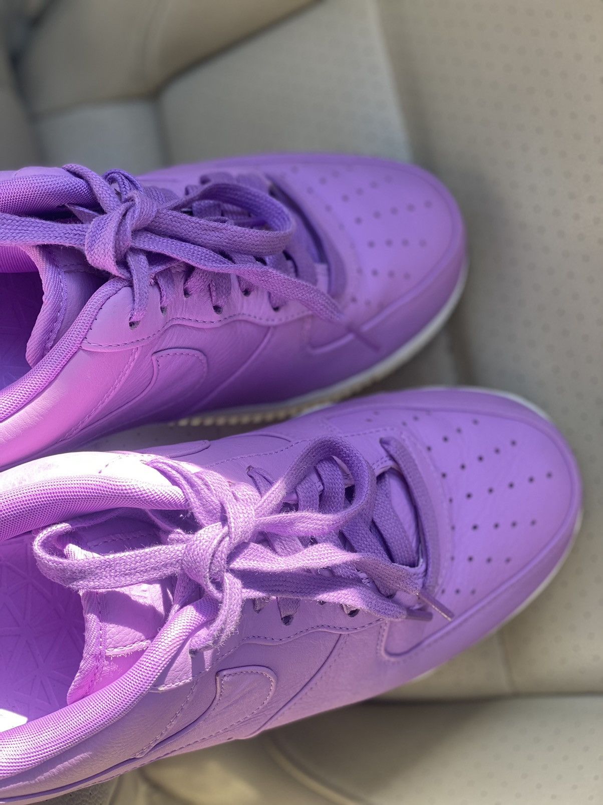 Nike Nike Lab Air Force 1 low Purple Stardust Size US 11 / EU 44 - 11 Thumbnail
