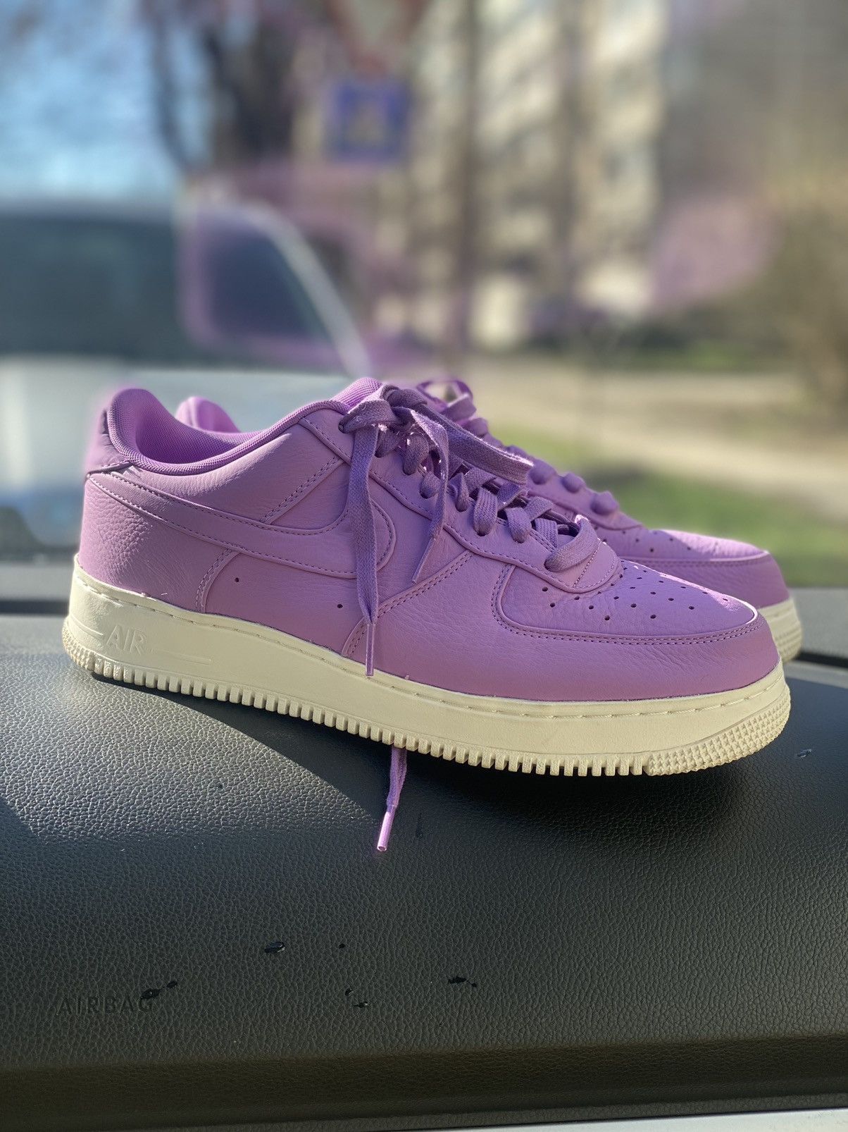 Nike Nike Lab Air Force 1 low Purple Stardust Size US 11 / EU 44 - 5 Thumbnail