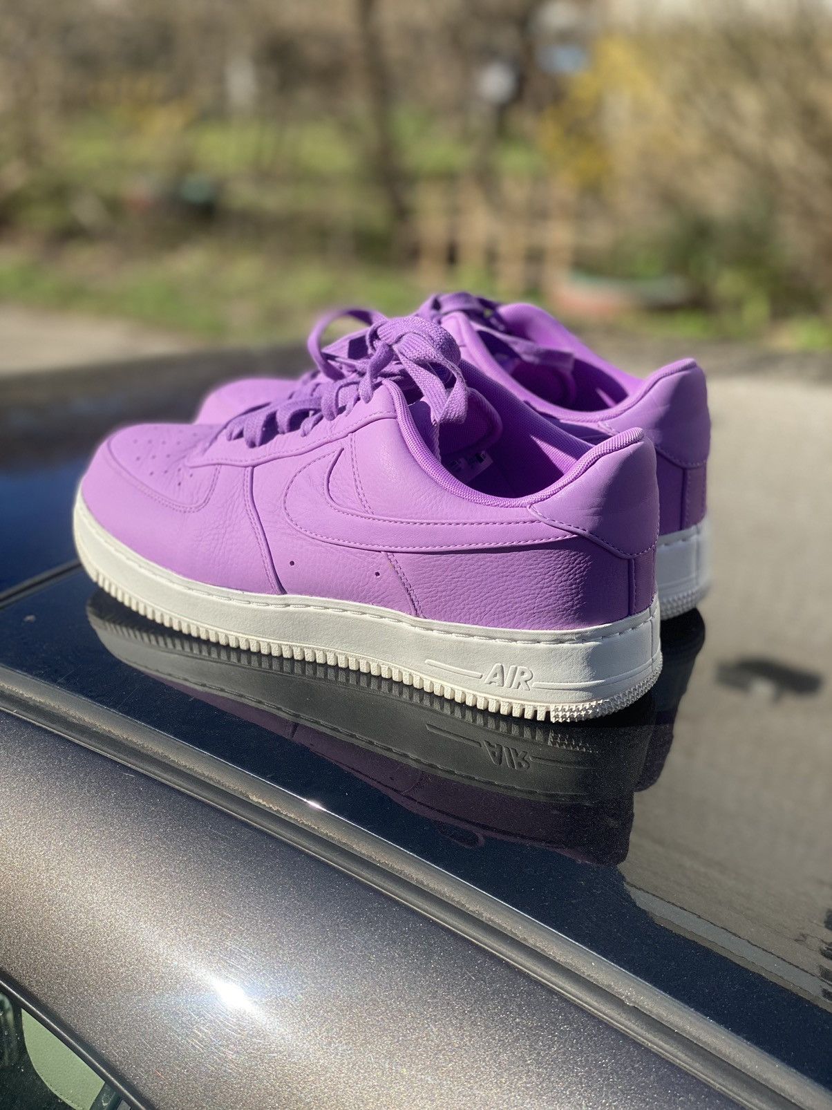 Nike Nike Lab Air Force 1 low Purple Stardust Size US 11 / EU 44 - 3 Thumbnail