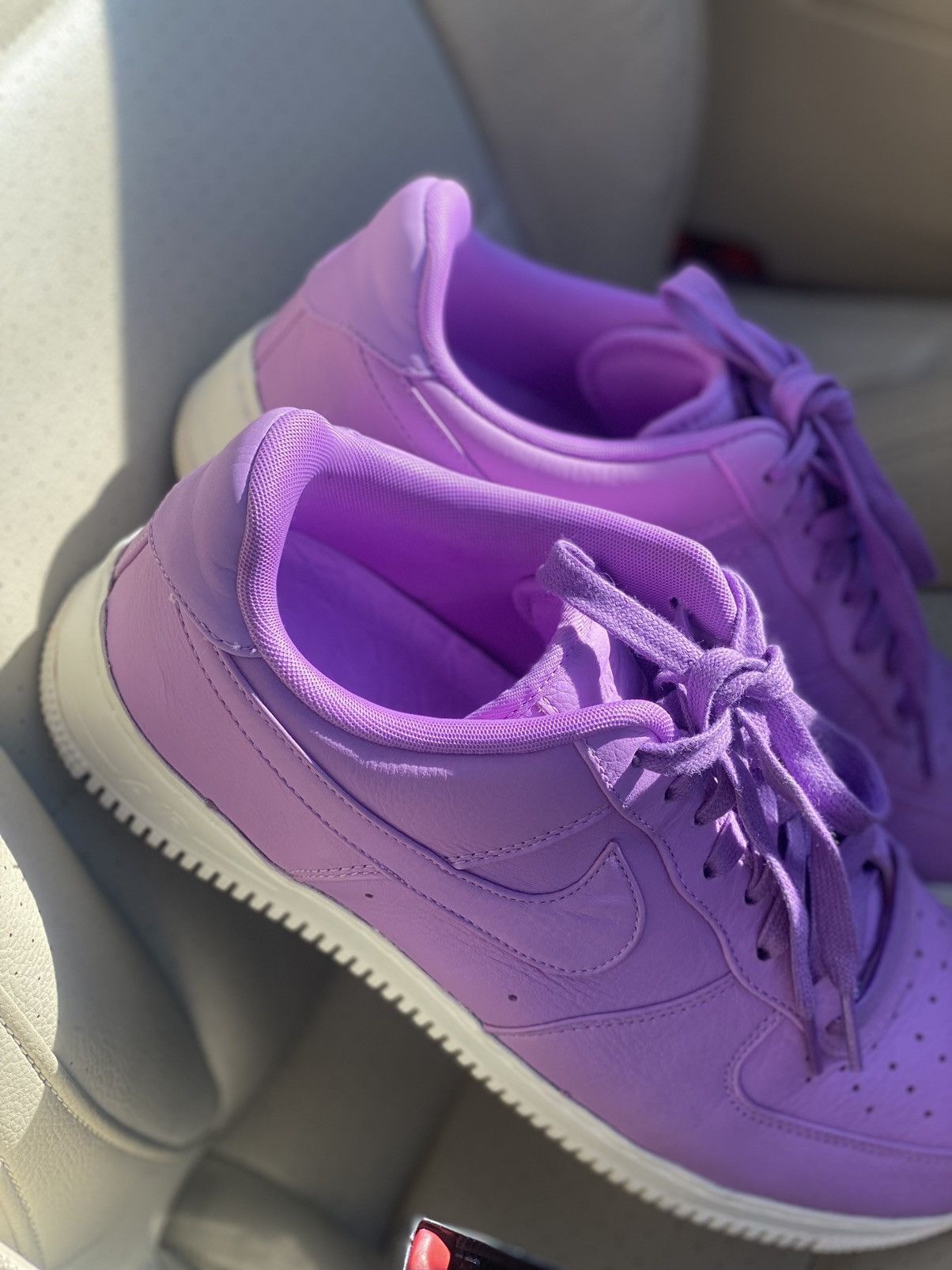 Nike Nike Lab Air Force 1 low Purple Stardust Size US 11 / EU 44 - 8 Thumbnail