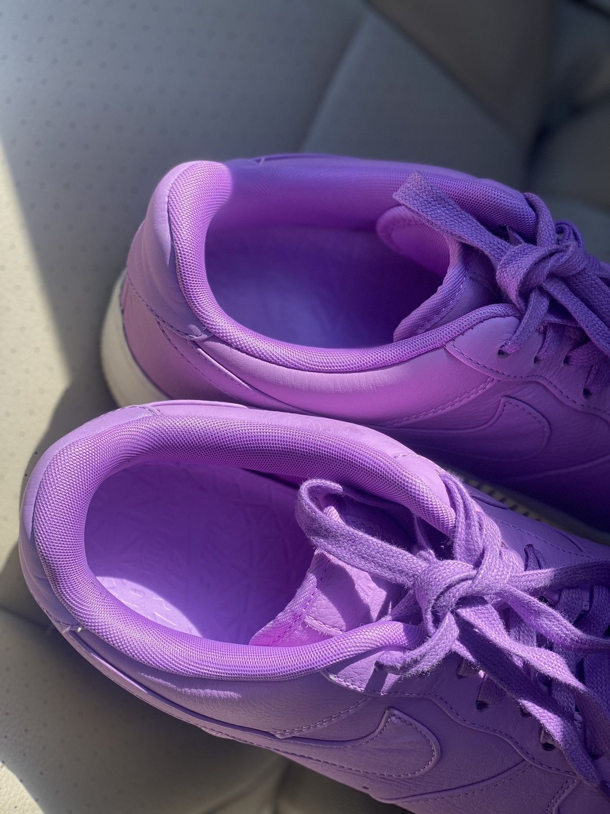 Nike Nike Lab Air Force 1 low Purple Stardust Size US 11 / EU 44 - 10 Thumbnail