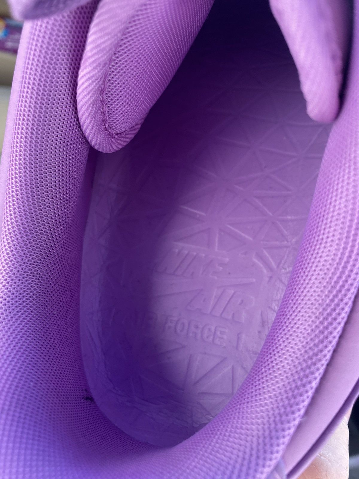 Nike Nike Lab Air Force 1 low Purple Stardust Size US 11 / EU 44 - 14 Thumbnail