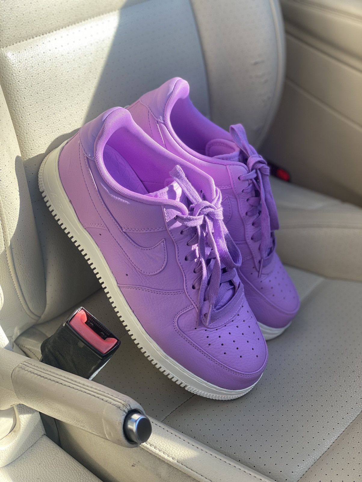Nike Nike Lab Air Force 1 low Purple Stardust Size US 11 / EU 44 - 7 Thumbnail